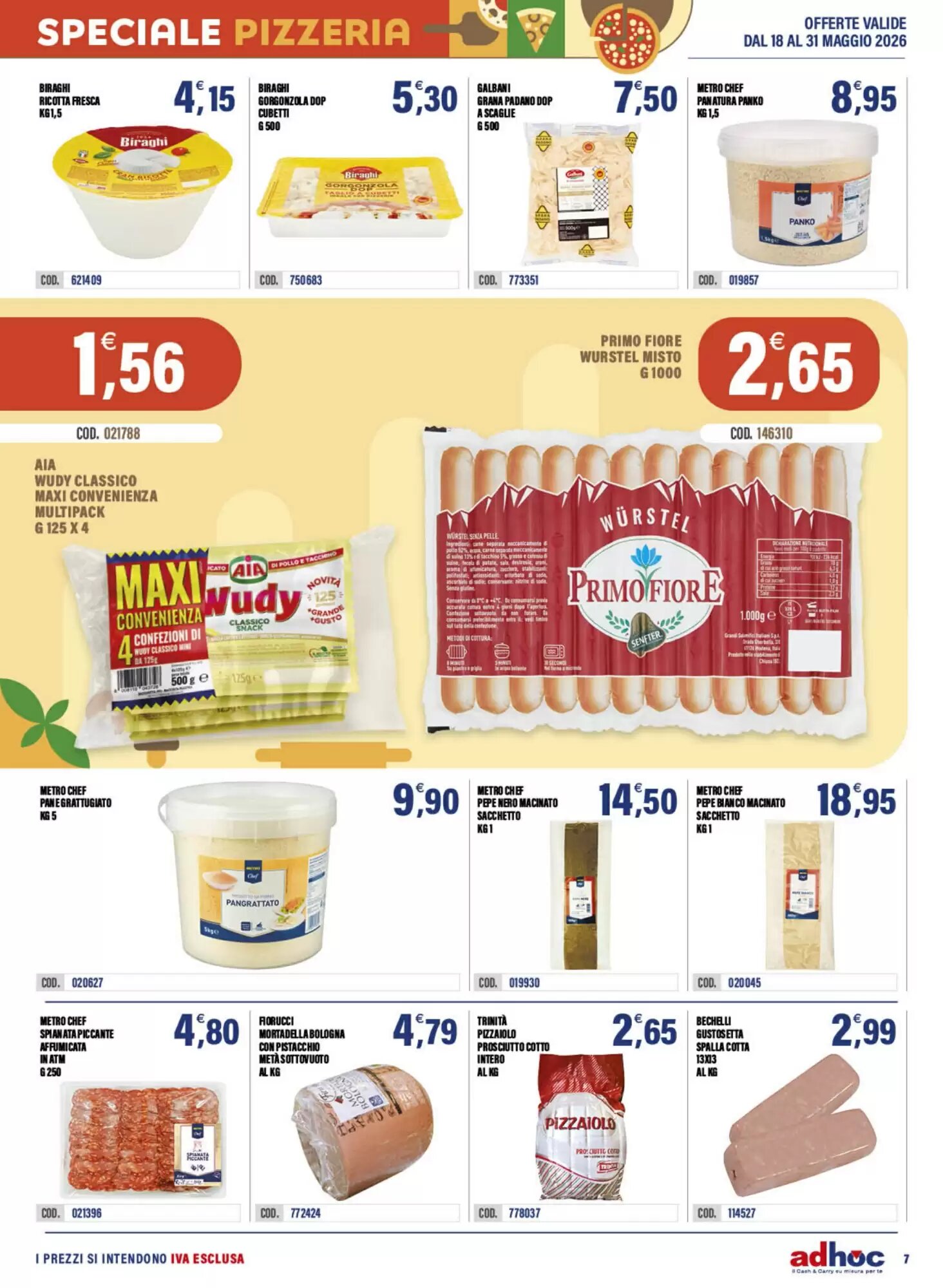 Volantino promozionale Adhoc  valide dal 18/05/2026 - Pagina 7.
