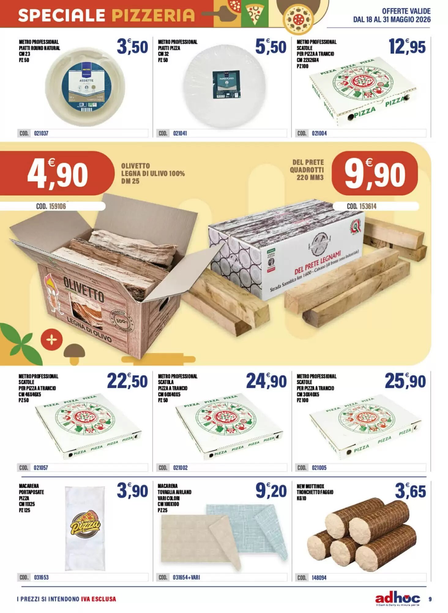 Volantino promozionale Adhoc  valide dal 18/05/2026 - Pagina 9.