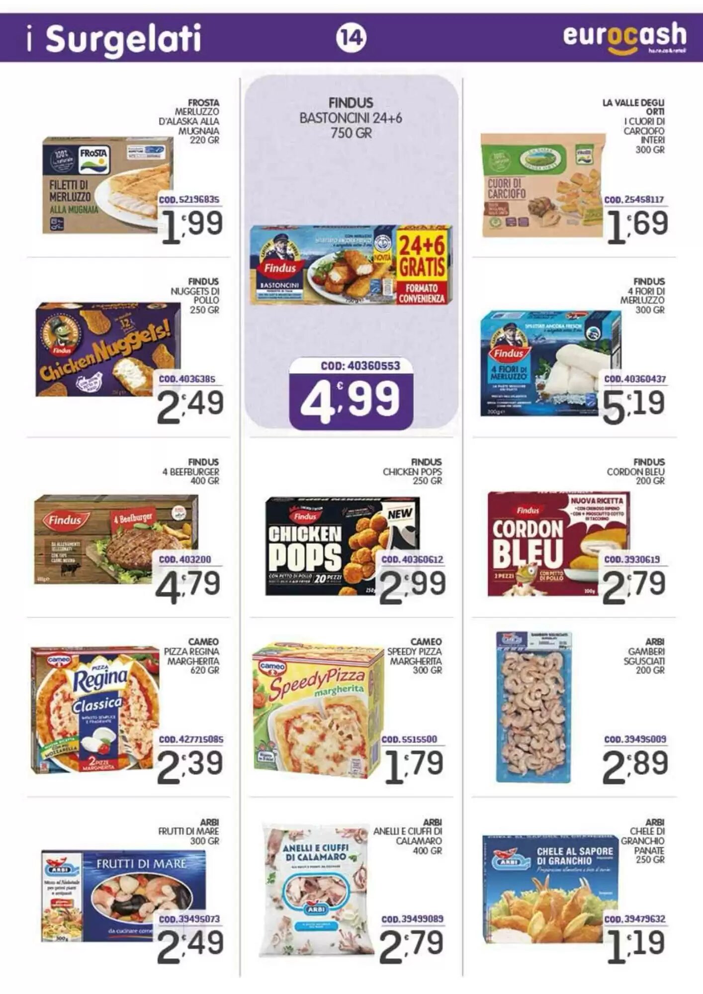 Volantino promozionale Eurocash  valide dal 18/05/2026 - Pagina 14.