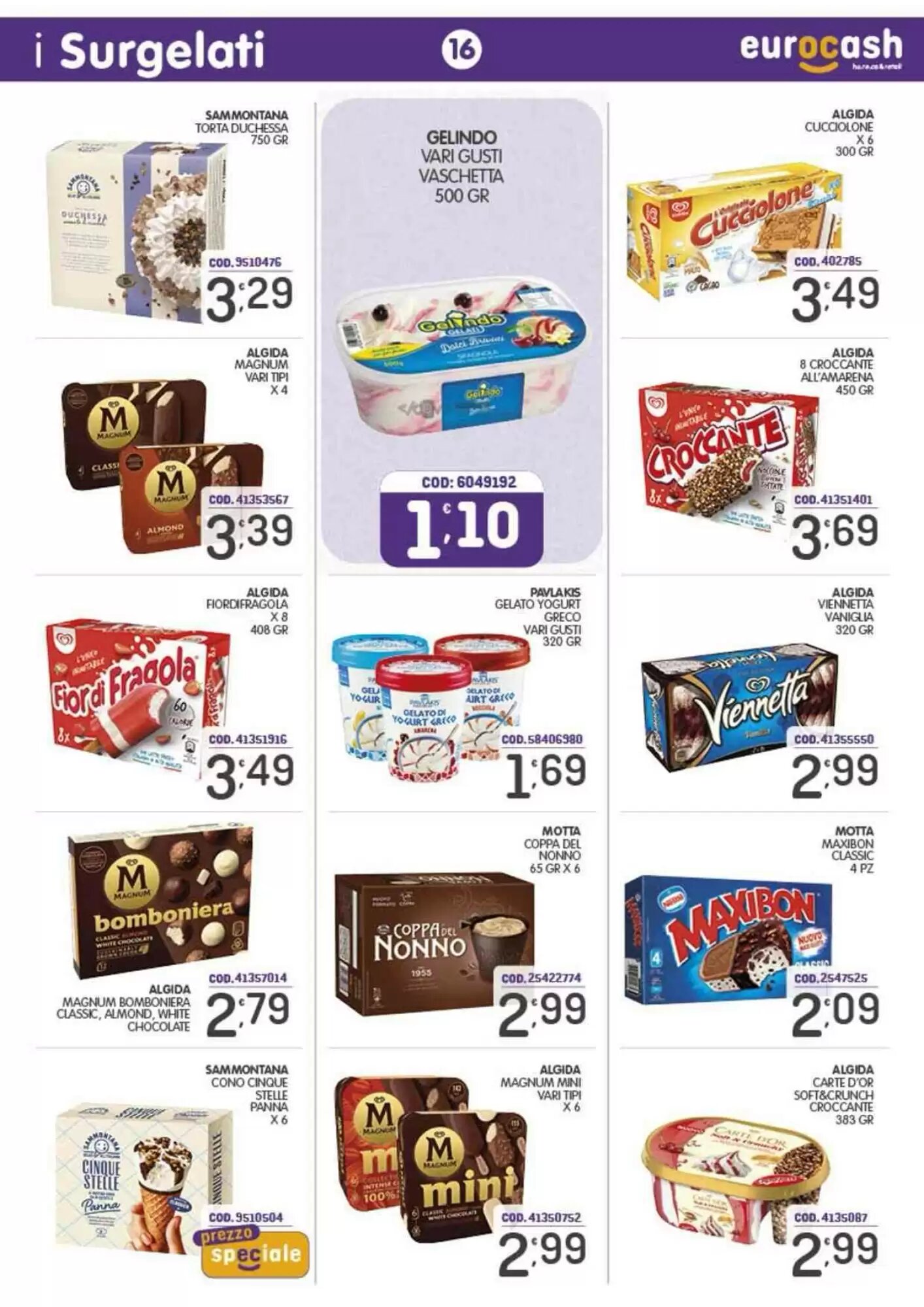 Volantino promozionale Eurocash  valide dal 18/05/2026 - Pagina 16.