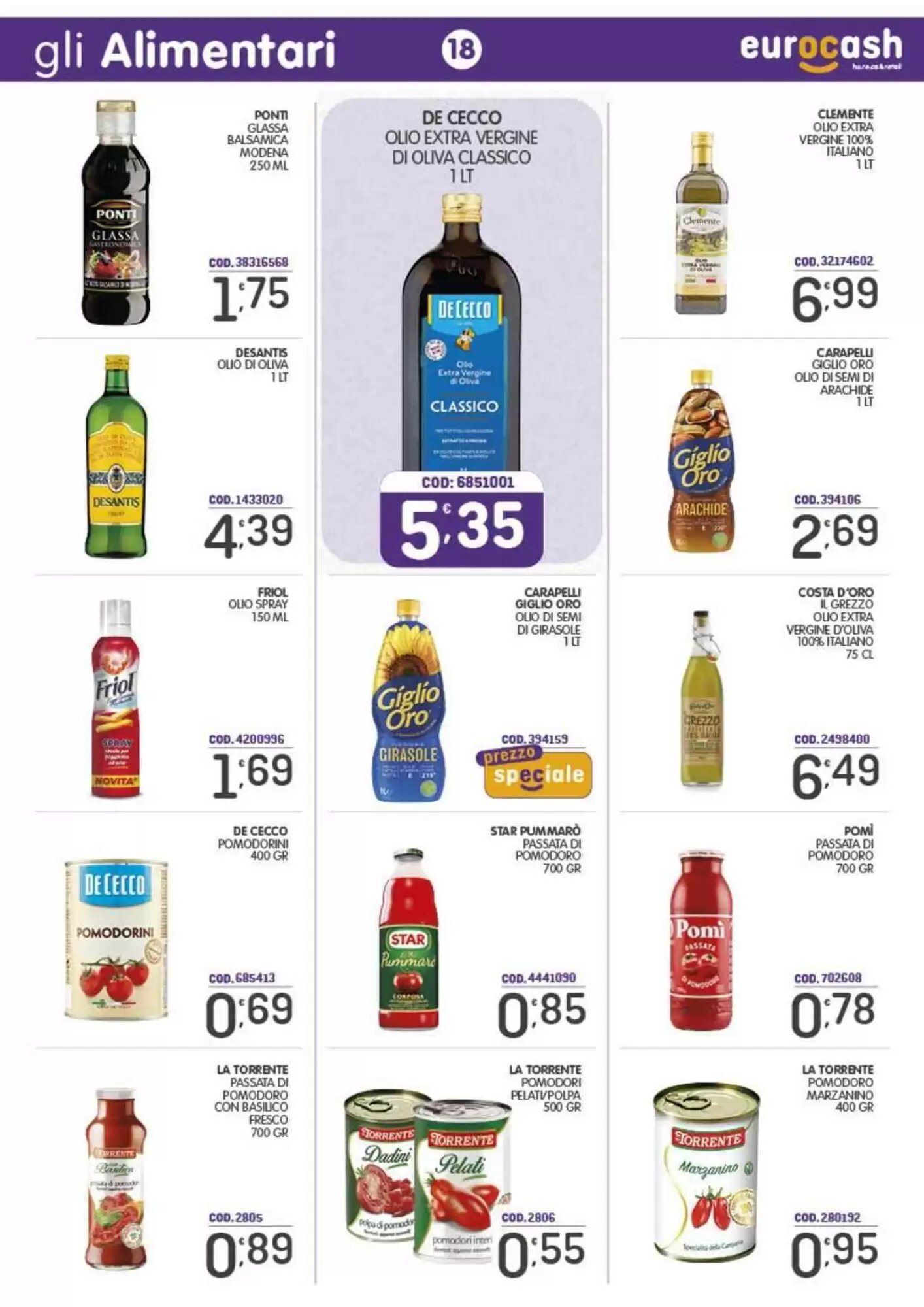 Volantino promozionale Eurocash  valide dal 18/05/2026 - Pagina 18.