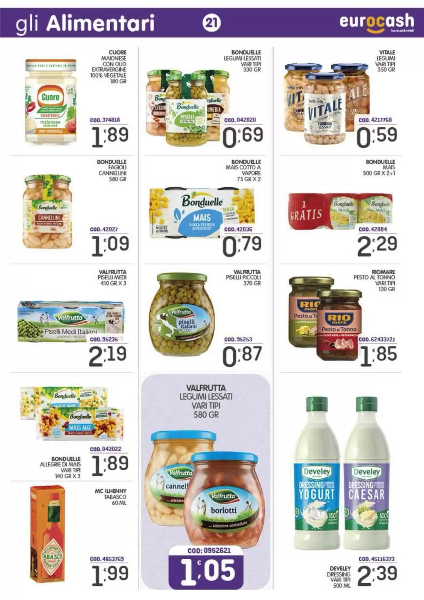 Volantino promozionale Eurocash  valide dal 18/05/2026 - Pagina 21.