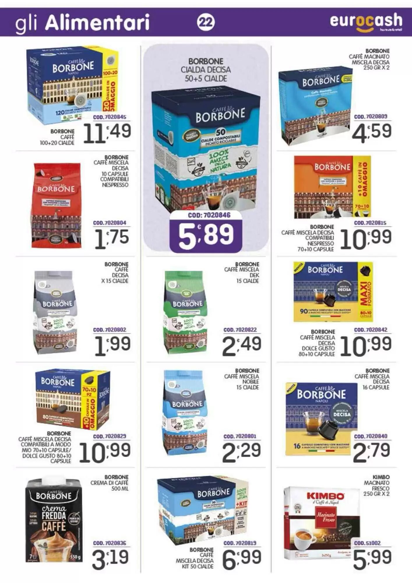 Volantino promozionale Eurocash  valide dal 18/05/2026 - Pagina 22.