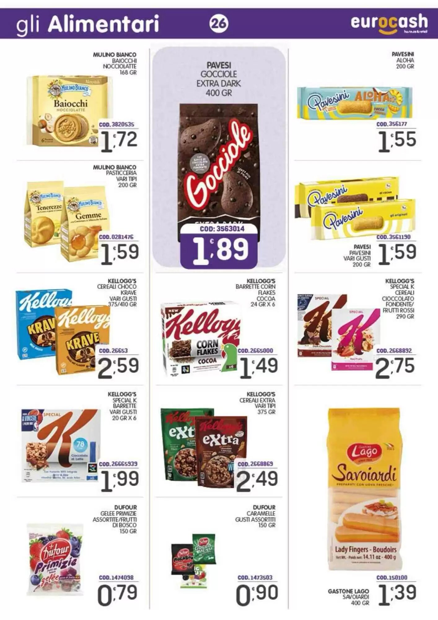 Volantino promozionale Eurocash  valide dal 18/05/2026 - Pagina 26.