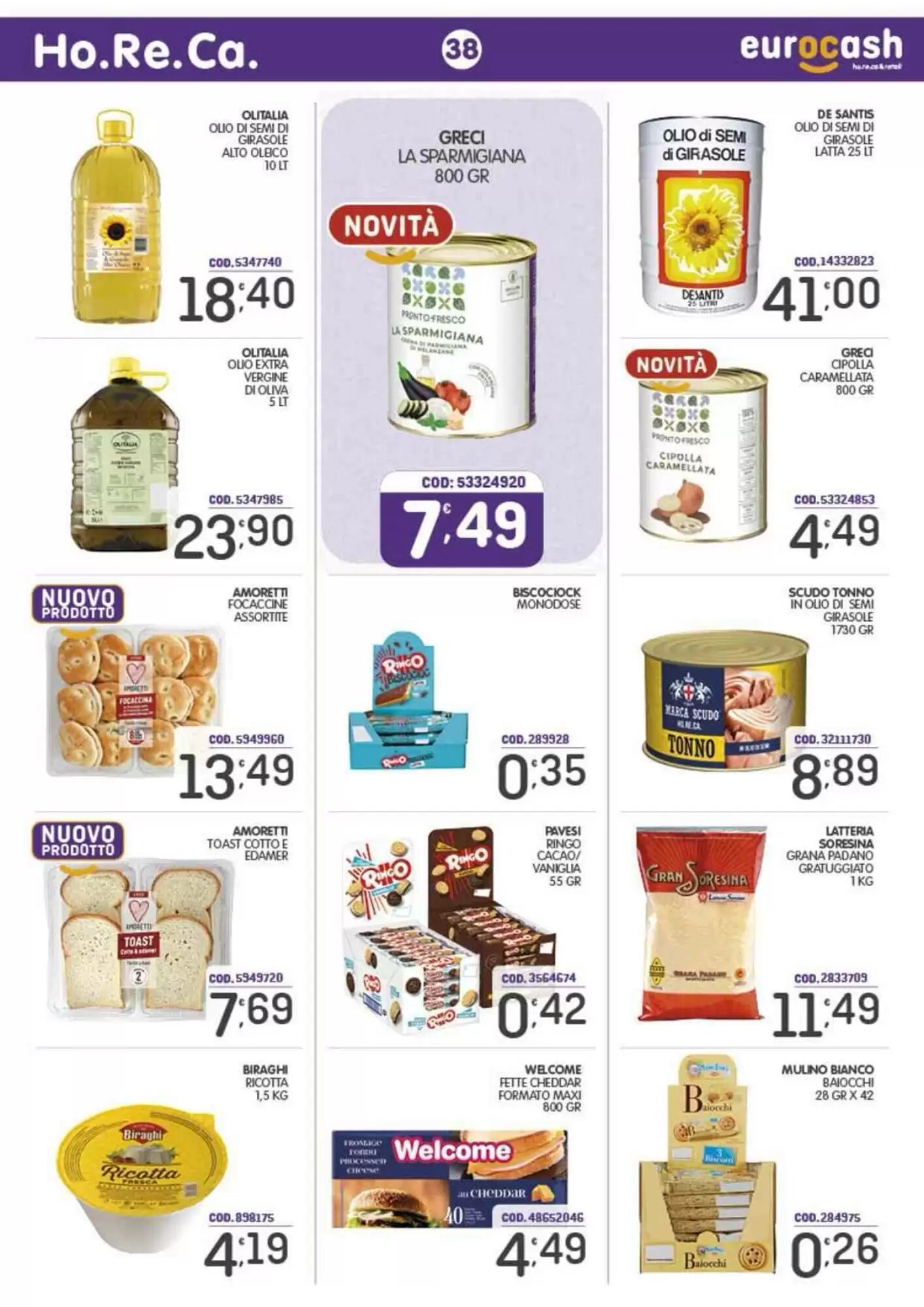 Volantino promozionale Eurocash  valide dal 18/05/2026 - Pagina 38.