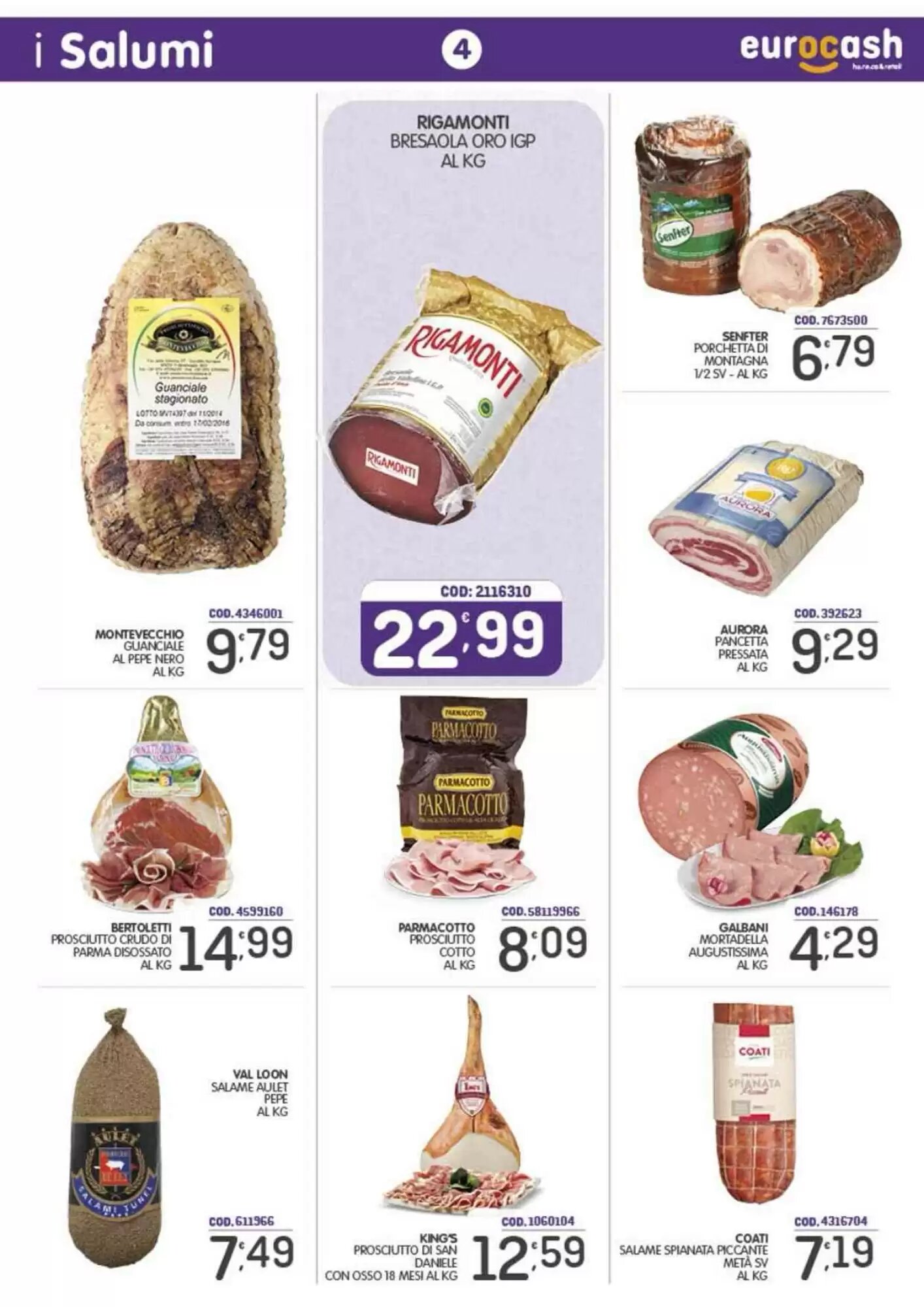 Volantino promozionale Eurocash  valide dal 18/05/2026 - Pagina 4.