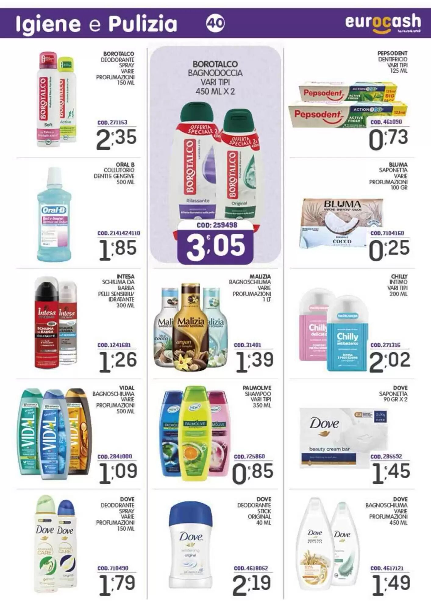 Volantino promozionale Eurocash  valide dal 18/05/2026 - Pagina 40.