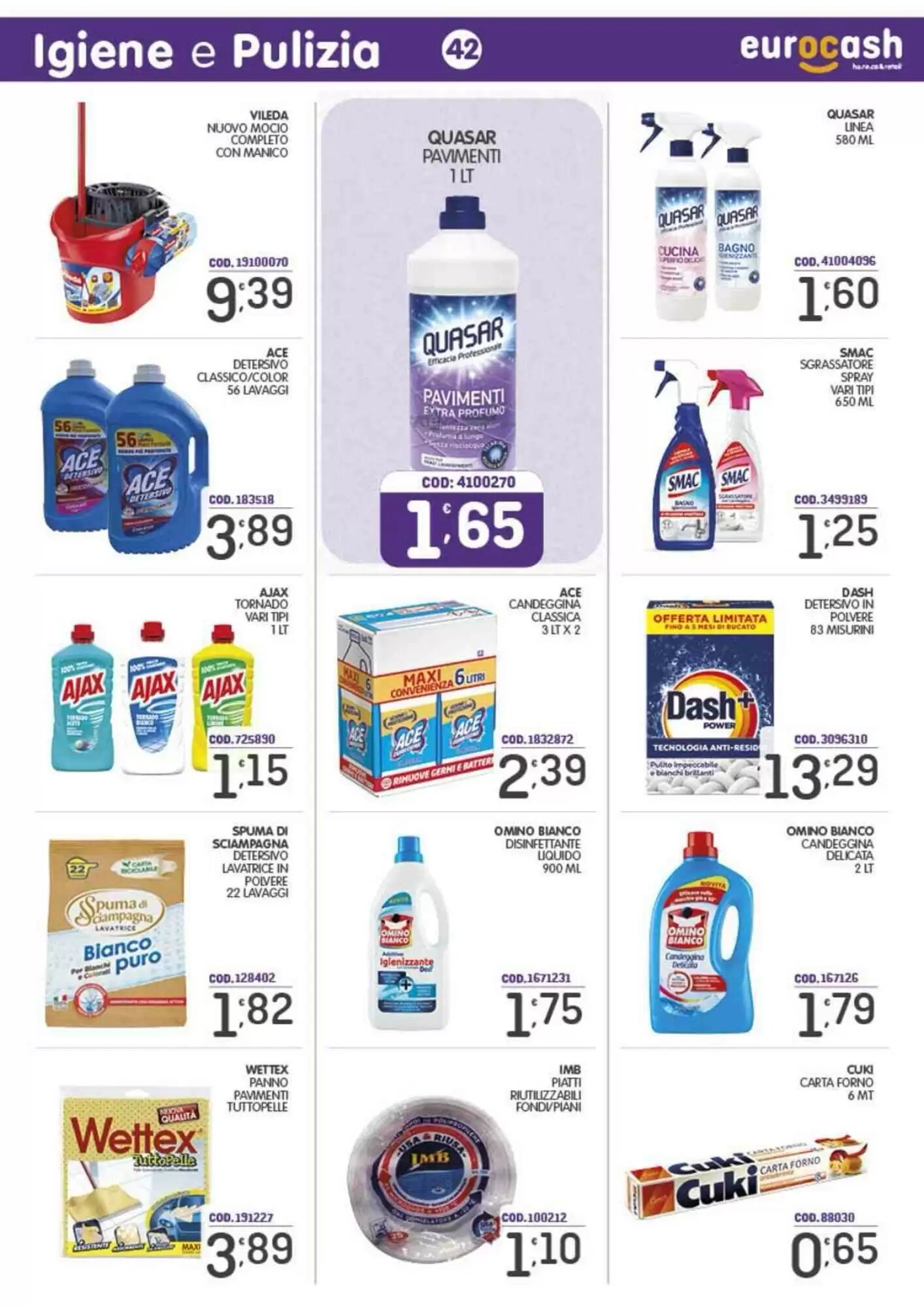 Volantino promozionale Eurocash  valide dal 18/05/2026 - Pagina 42.