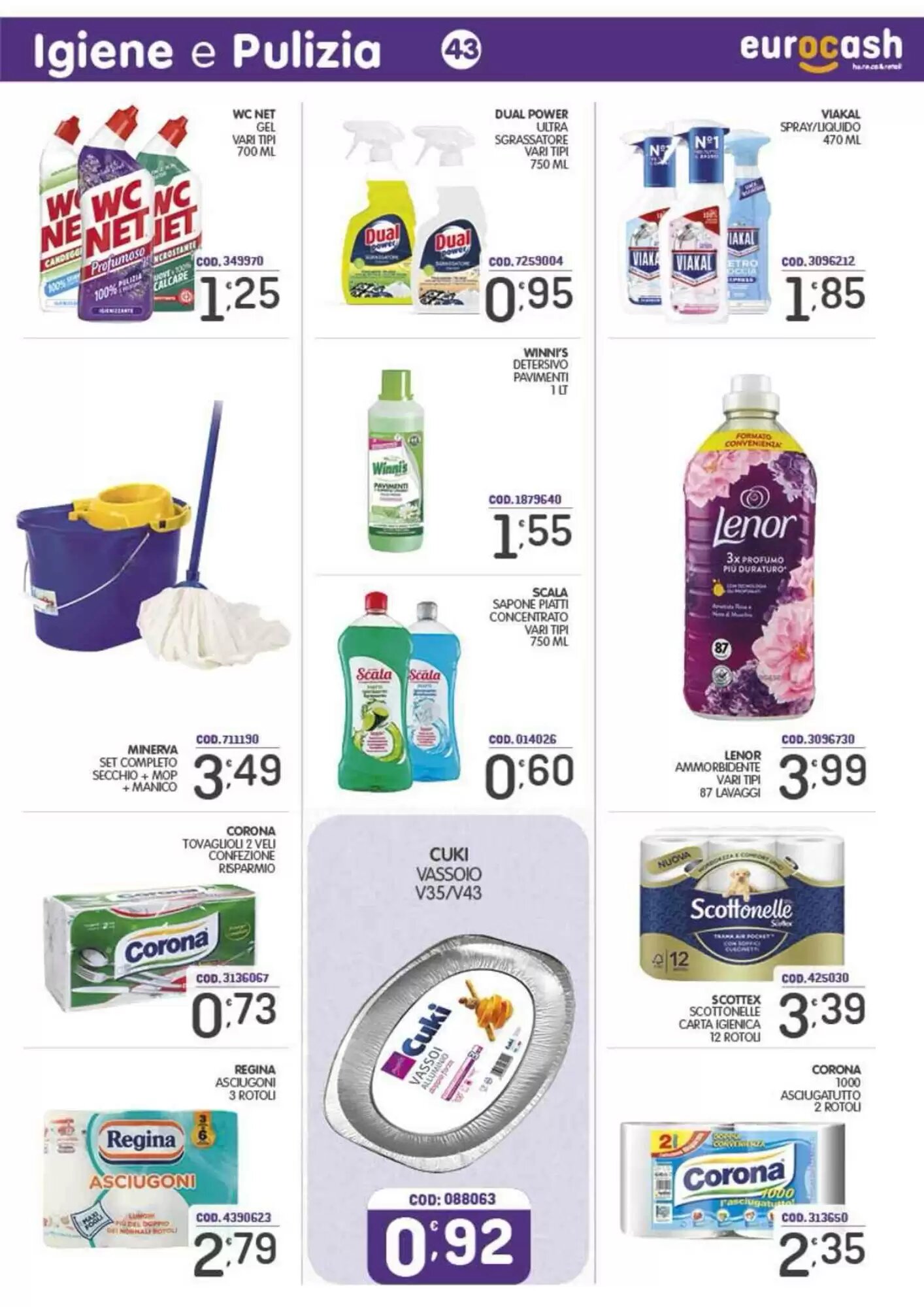 Volantino promozionale Eurocash  valide dal 18/05/2026 - Pagina 43.