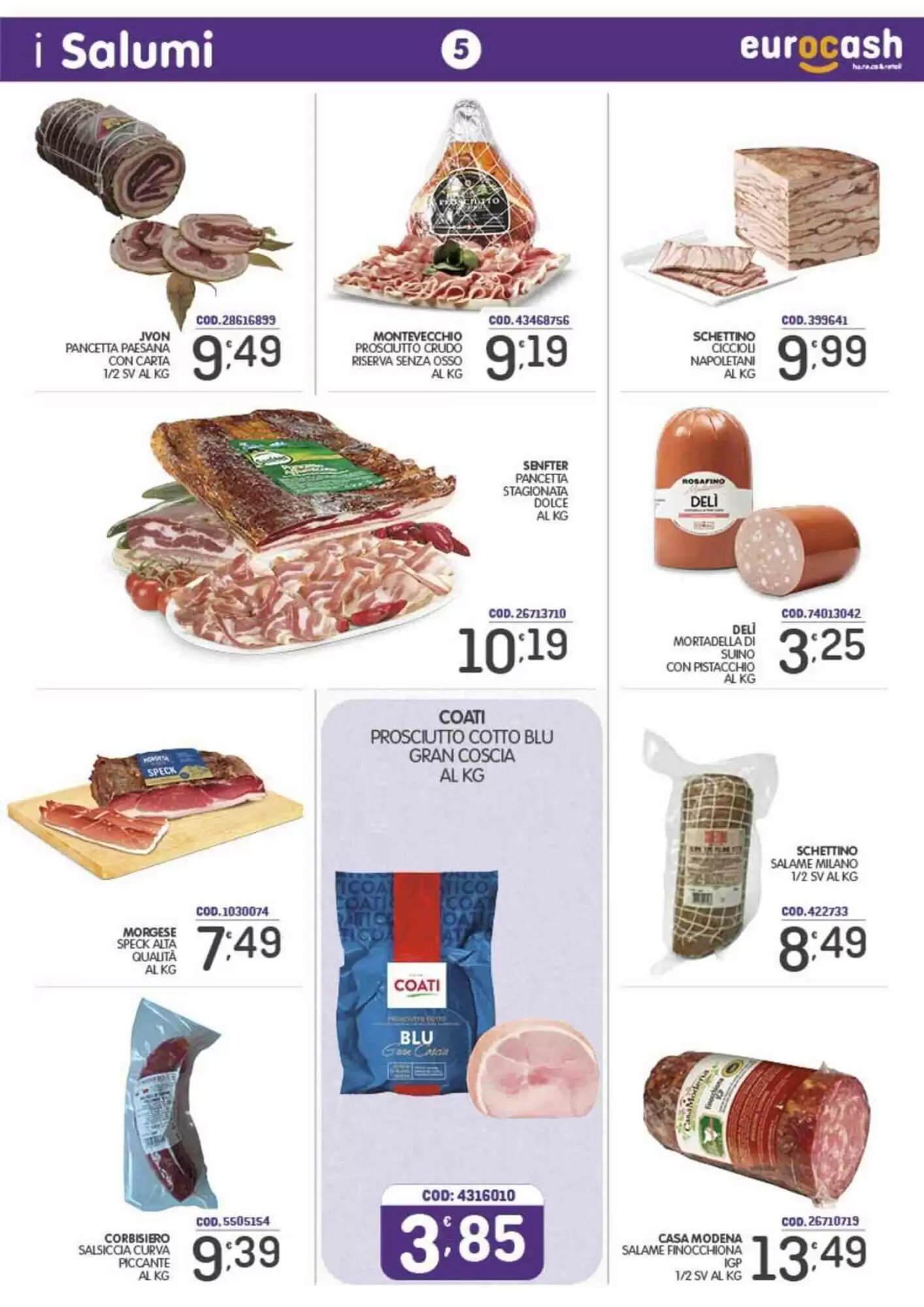 Volantino promozionale Eurocash  valide dal 18/05/2026 - Pagina 5.