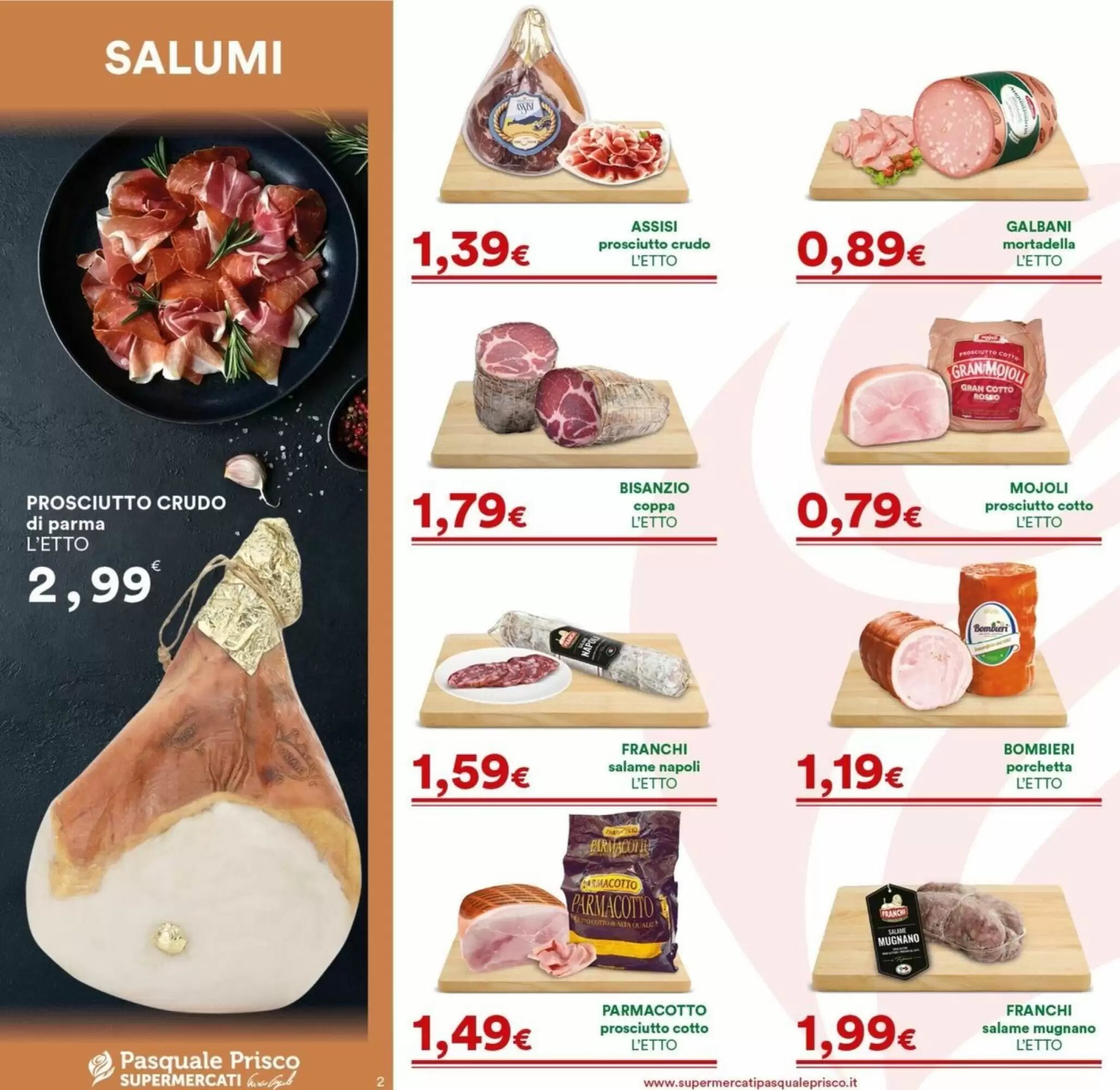 Volantino promozionale Supermercati Pasquale Prisco  valide dal 18/05/2026 - Pagina 2.