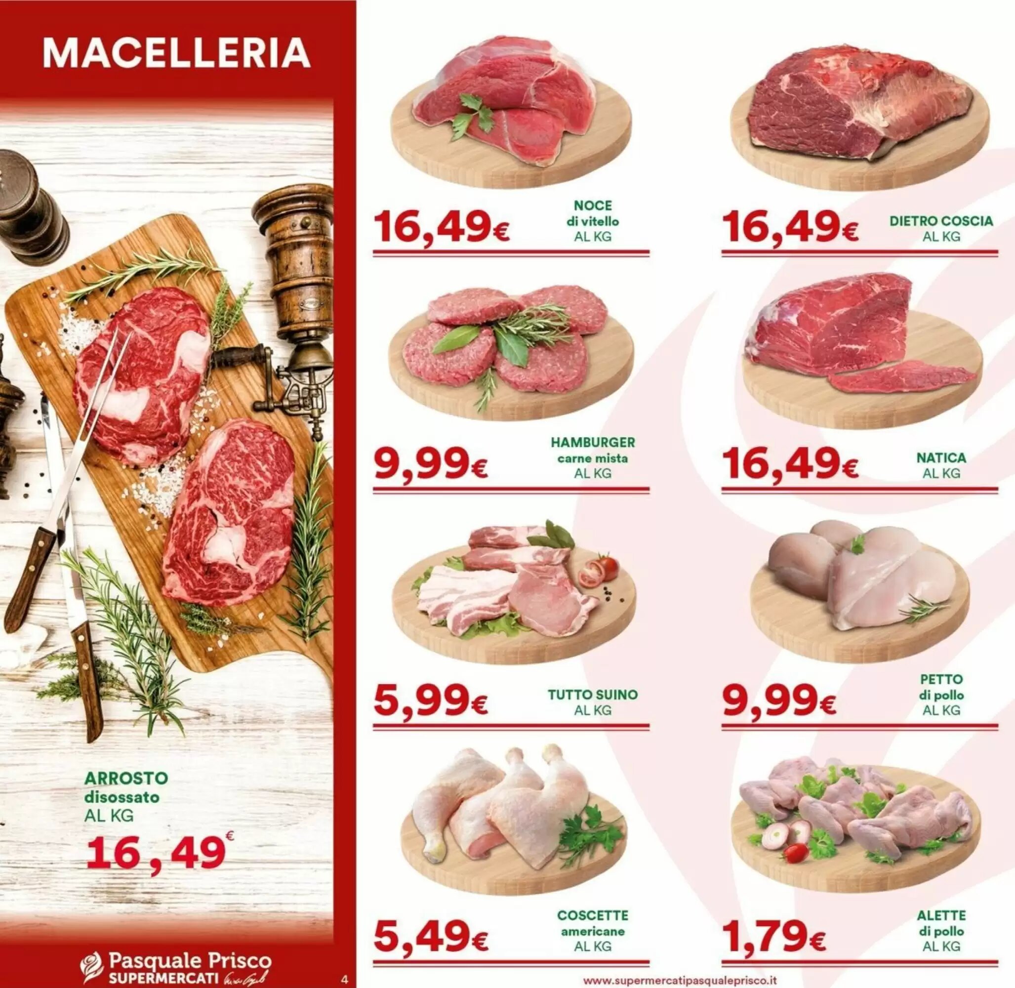 Volantino promozionale Supermercati Pasquale Prisco  valide dal 18/05/2026 - Pagina 4.