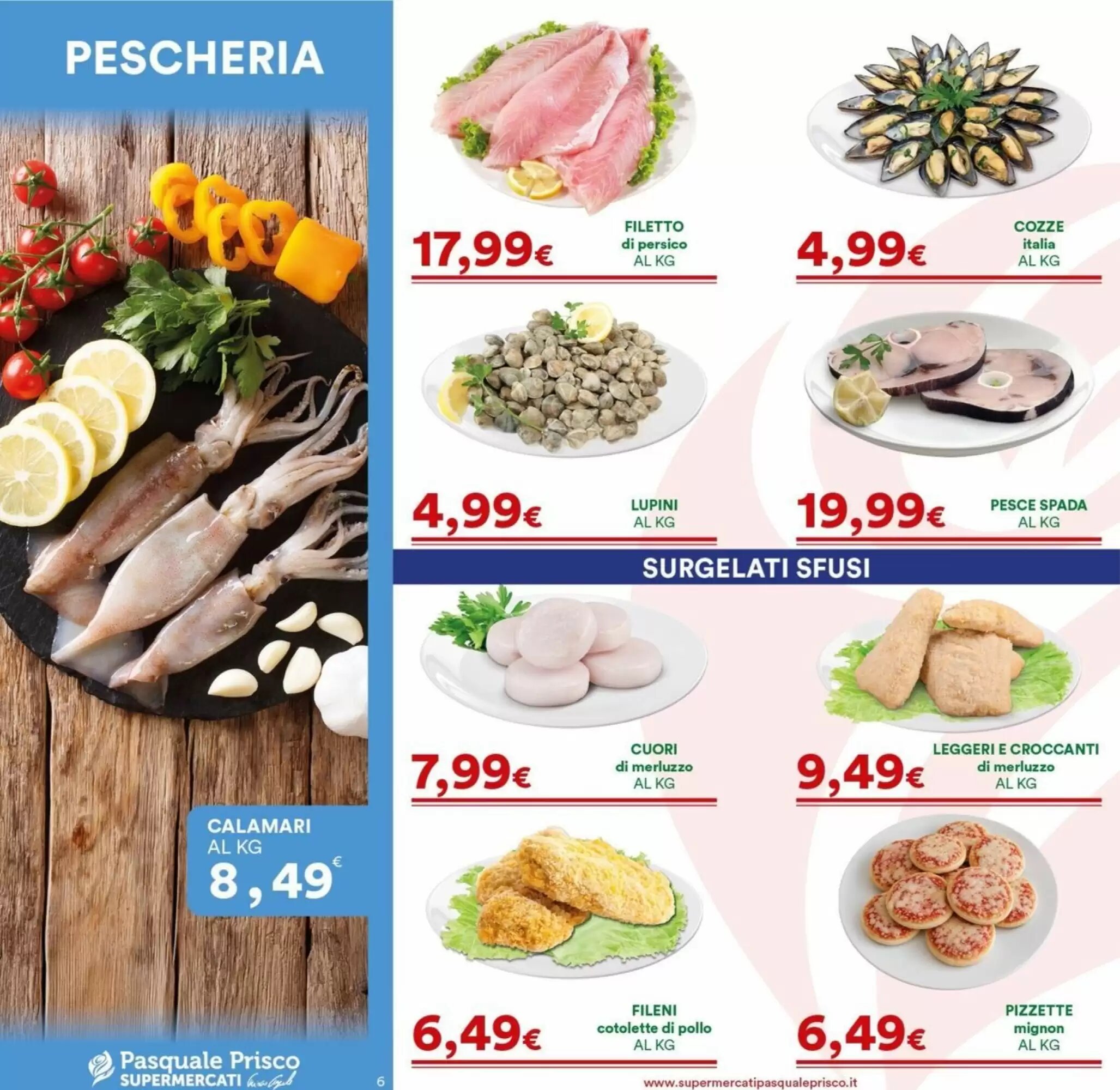 Volantino promozionale Supermercati Pasquale Prisco  valide dal 18/05/2026 - Pagina 6.