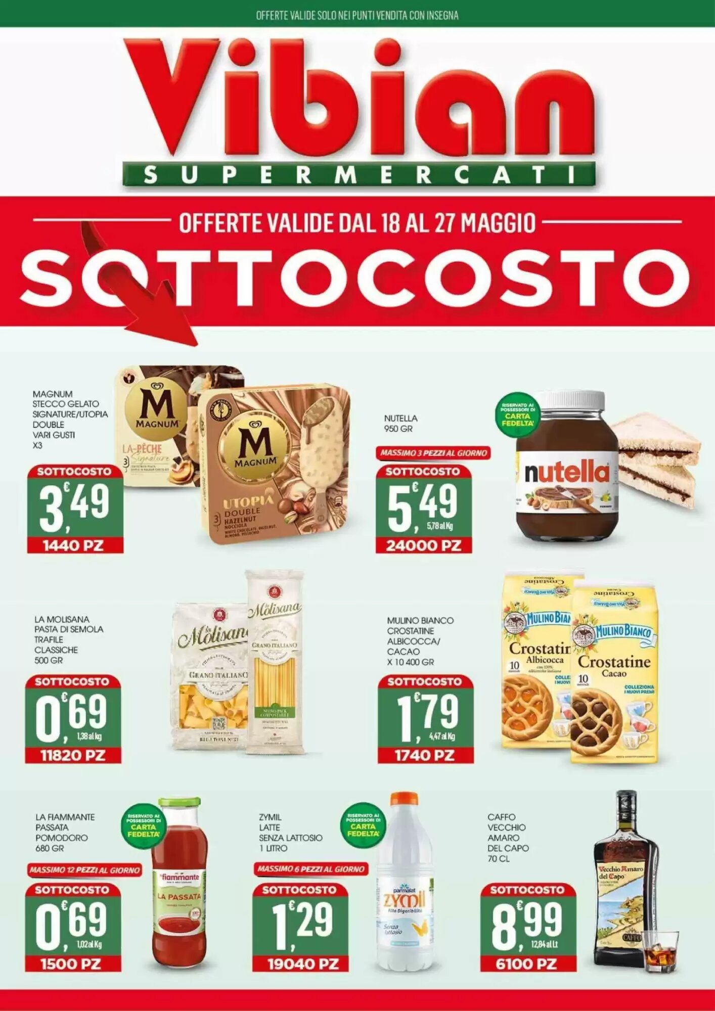Volantino promozionale Vibian  valide dal 18/05/2026 - Pagina 1.