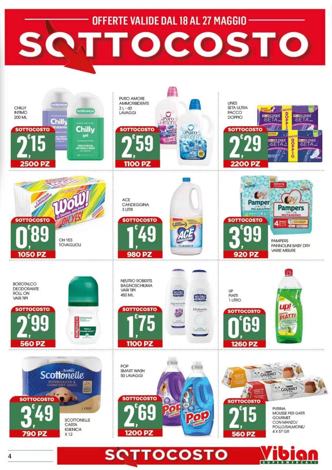 Volantino promozionale Vibian  valide dal 18/05/2026 - Pagina 4.