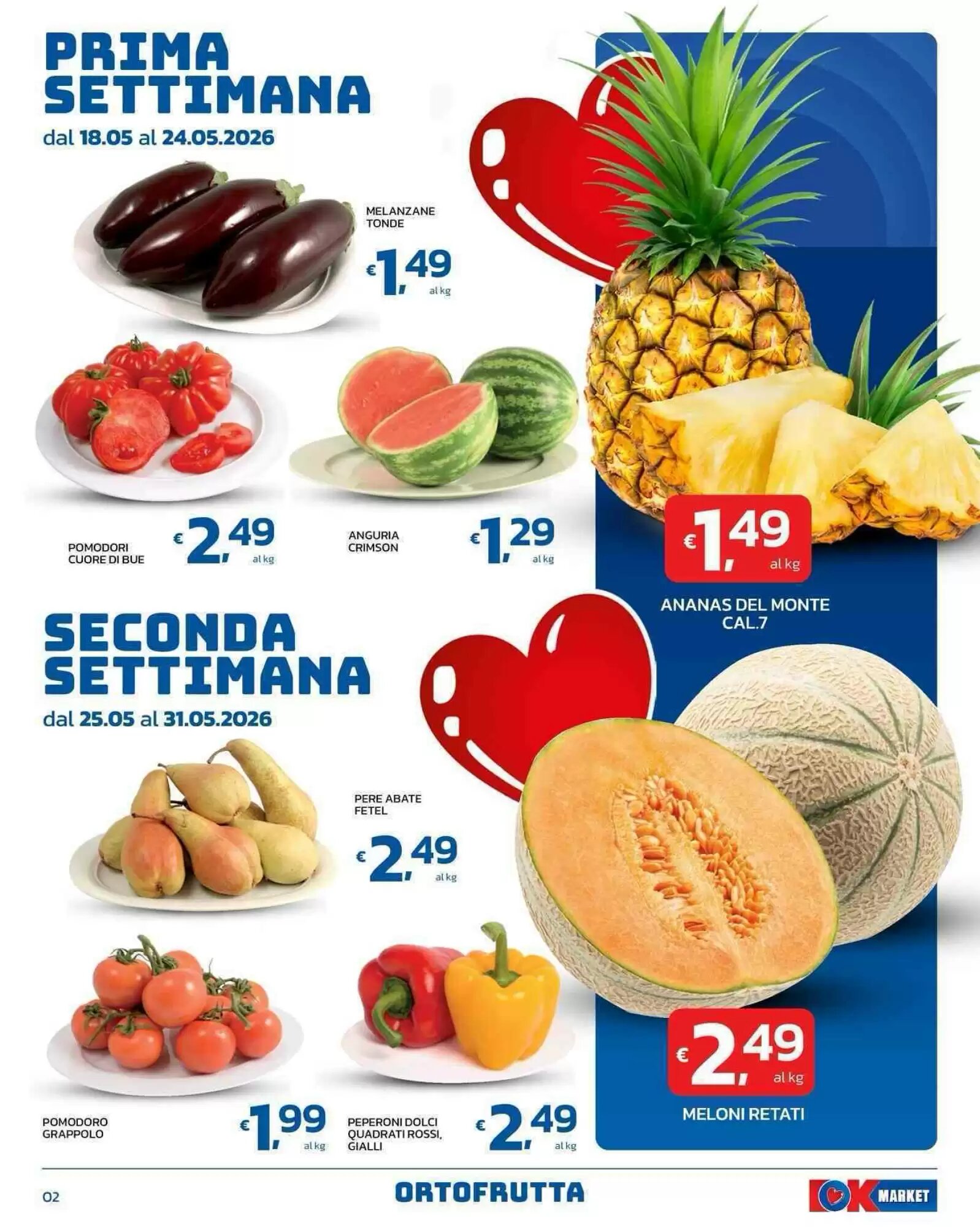 Volantino promozionale Ok Market  valide dal 18/05/2026 - Pagina 2.