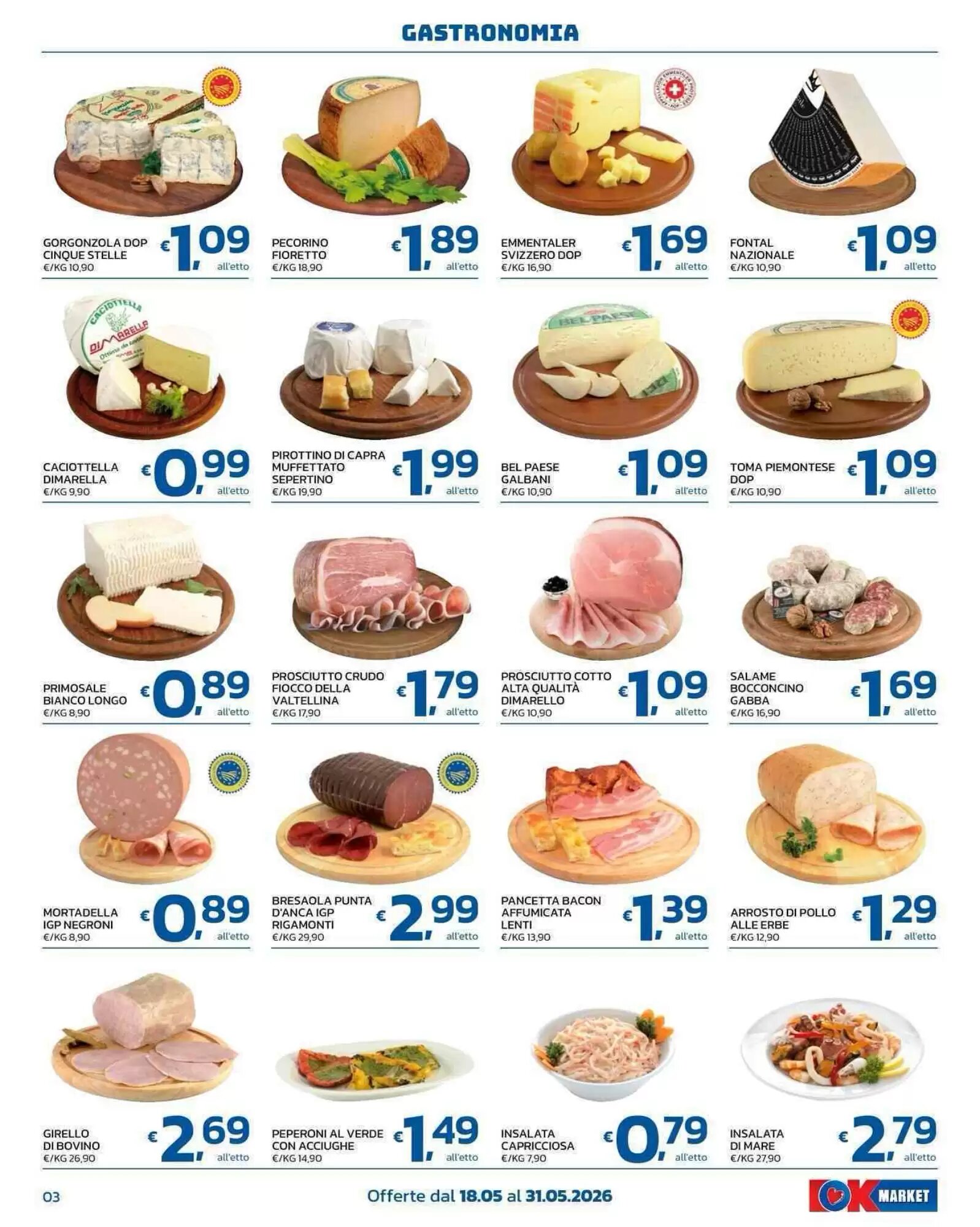 Volantino promozionale Ok Market  valide dal 18/05/2026 - Pagina 3.