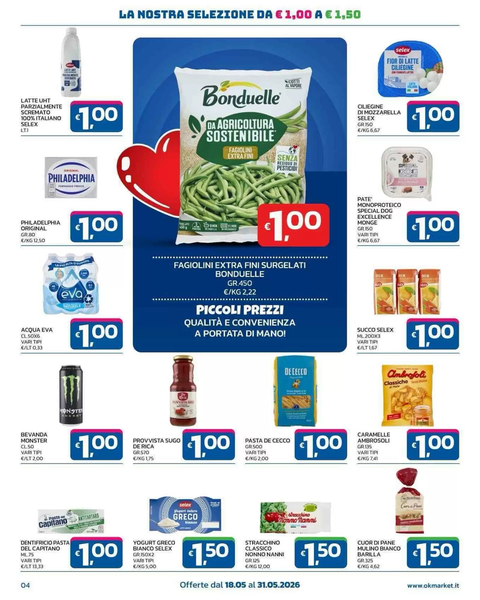 Volantino promozionale Ok Market  valide dal 18/05/2026 - Pagina 4.