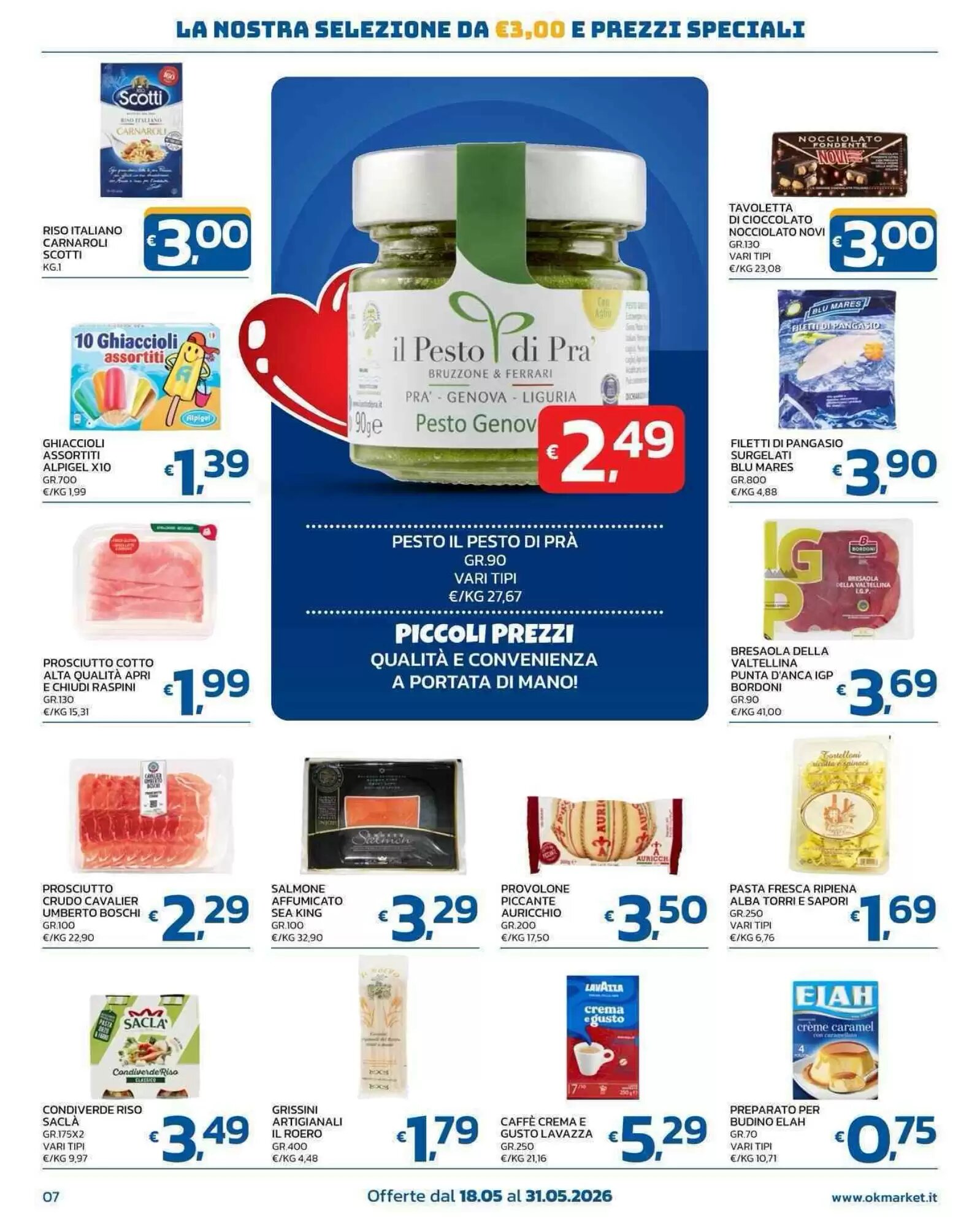 Volantino promozionale Ok Market  valide dal 18/05/2026 - Pagina 7.