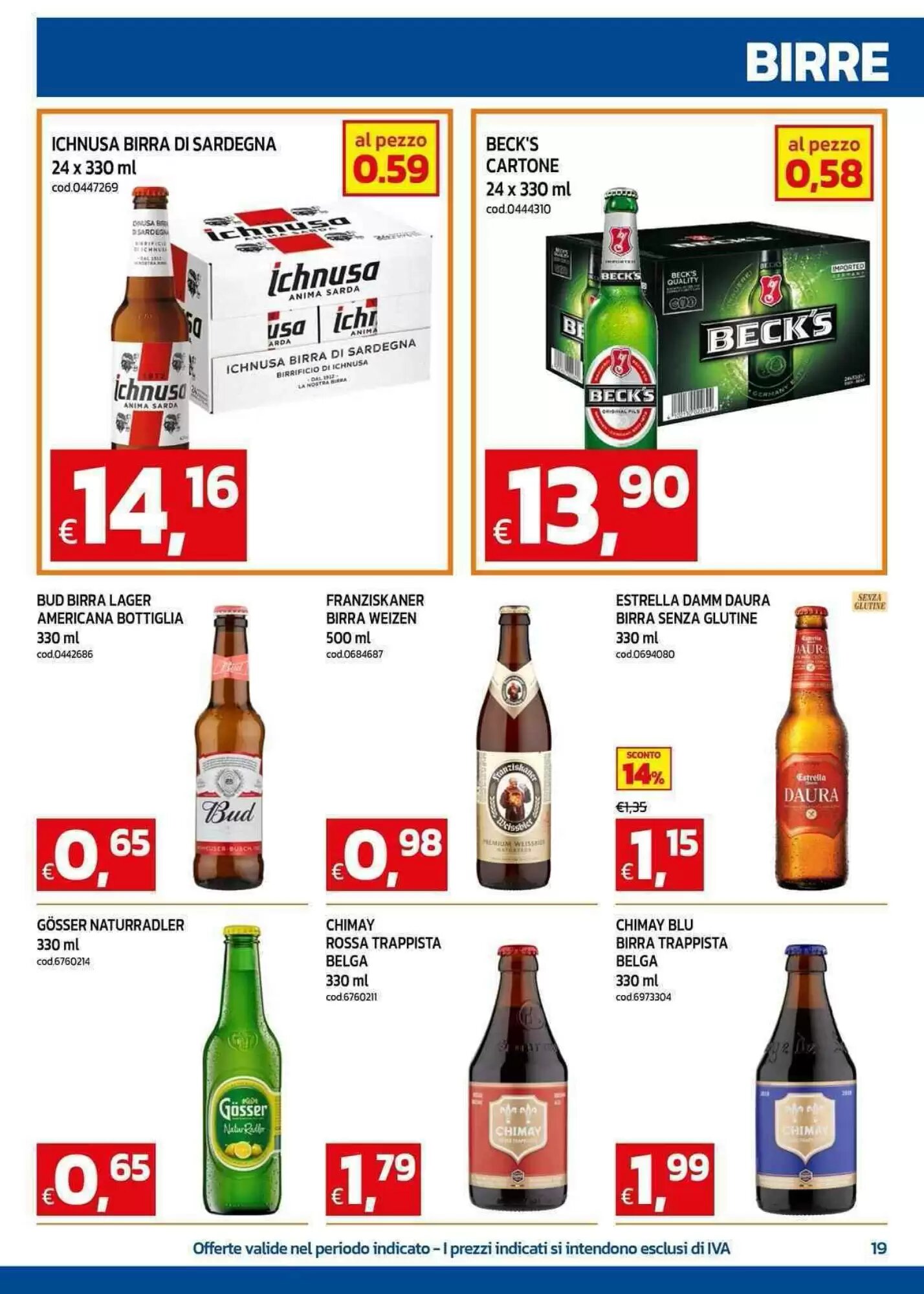 Volantino promozionale C+C Cash and Carry  valide dal 18/05/2026 - Pagina 19.