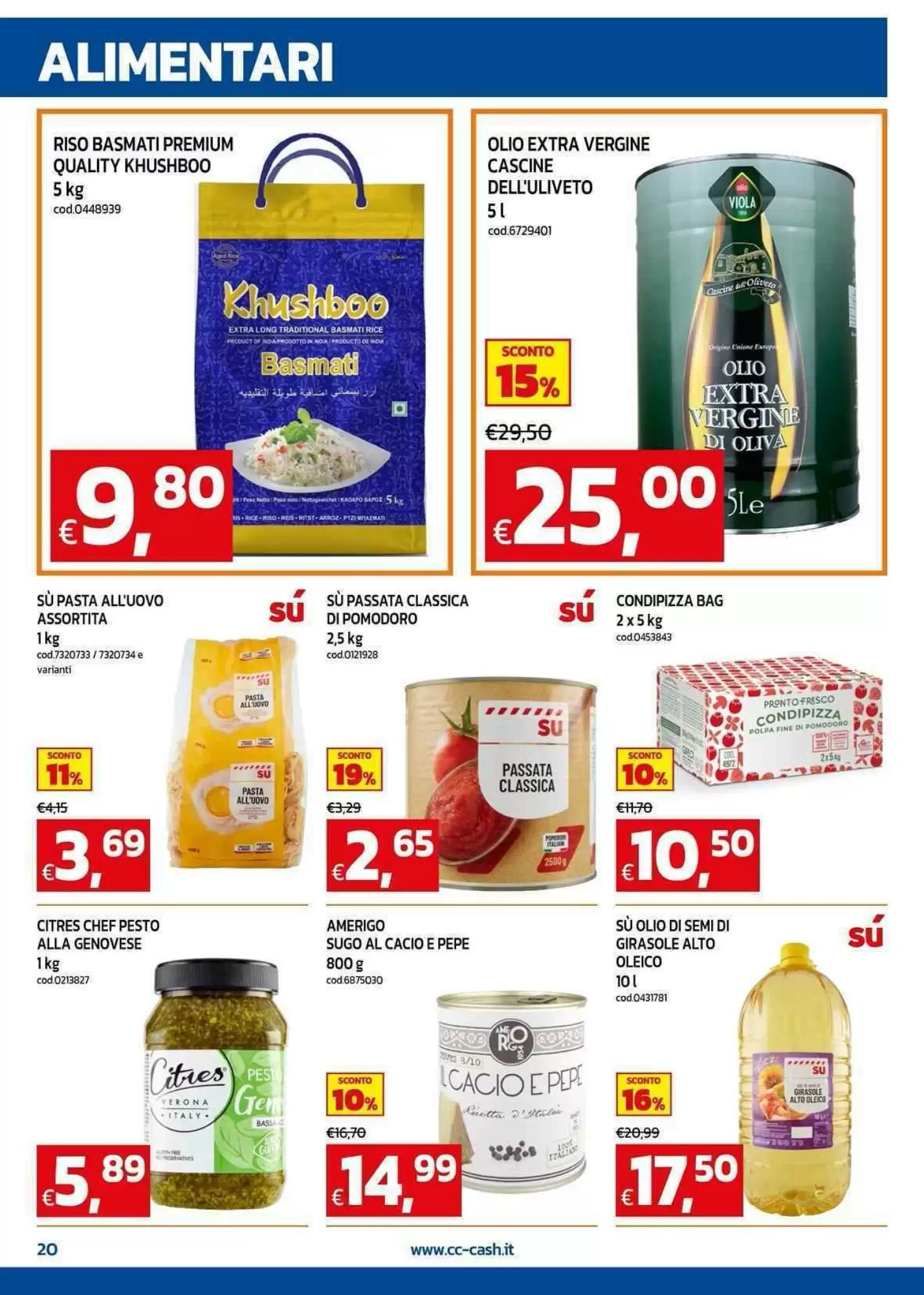 Volantino promozionale C+C Cash and Carry  valide dal 18/05/2026 - Pagina 20.