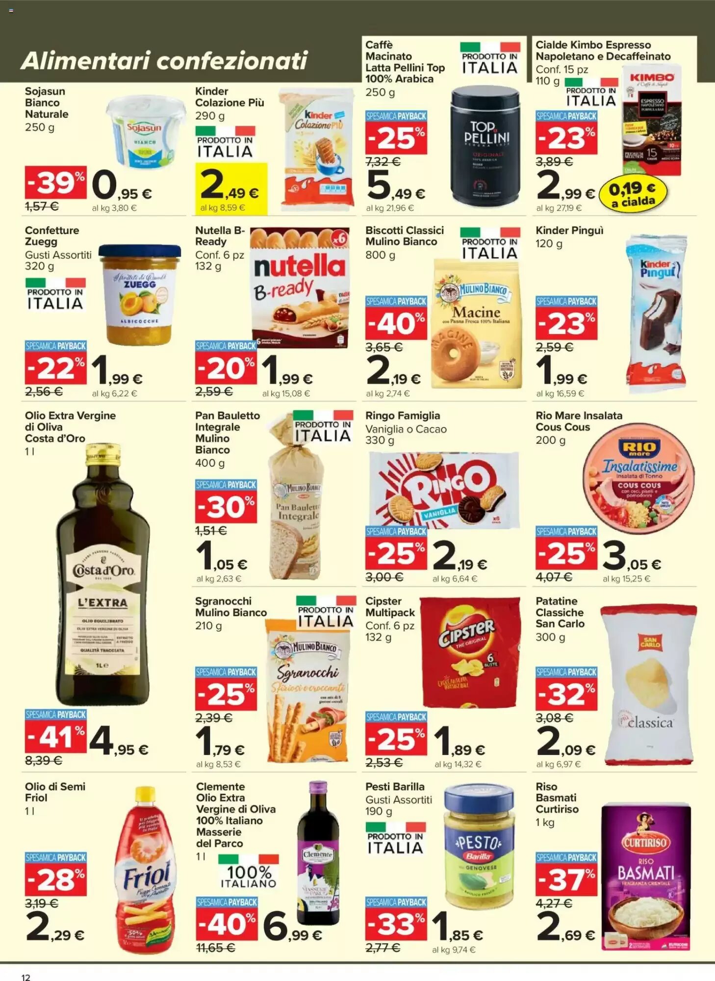 Volantino promozionale Carrefour Market  valide dal 19/05/2026 - Pagina 12.