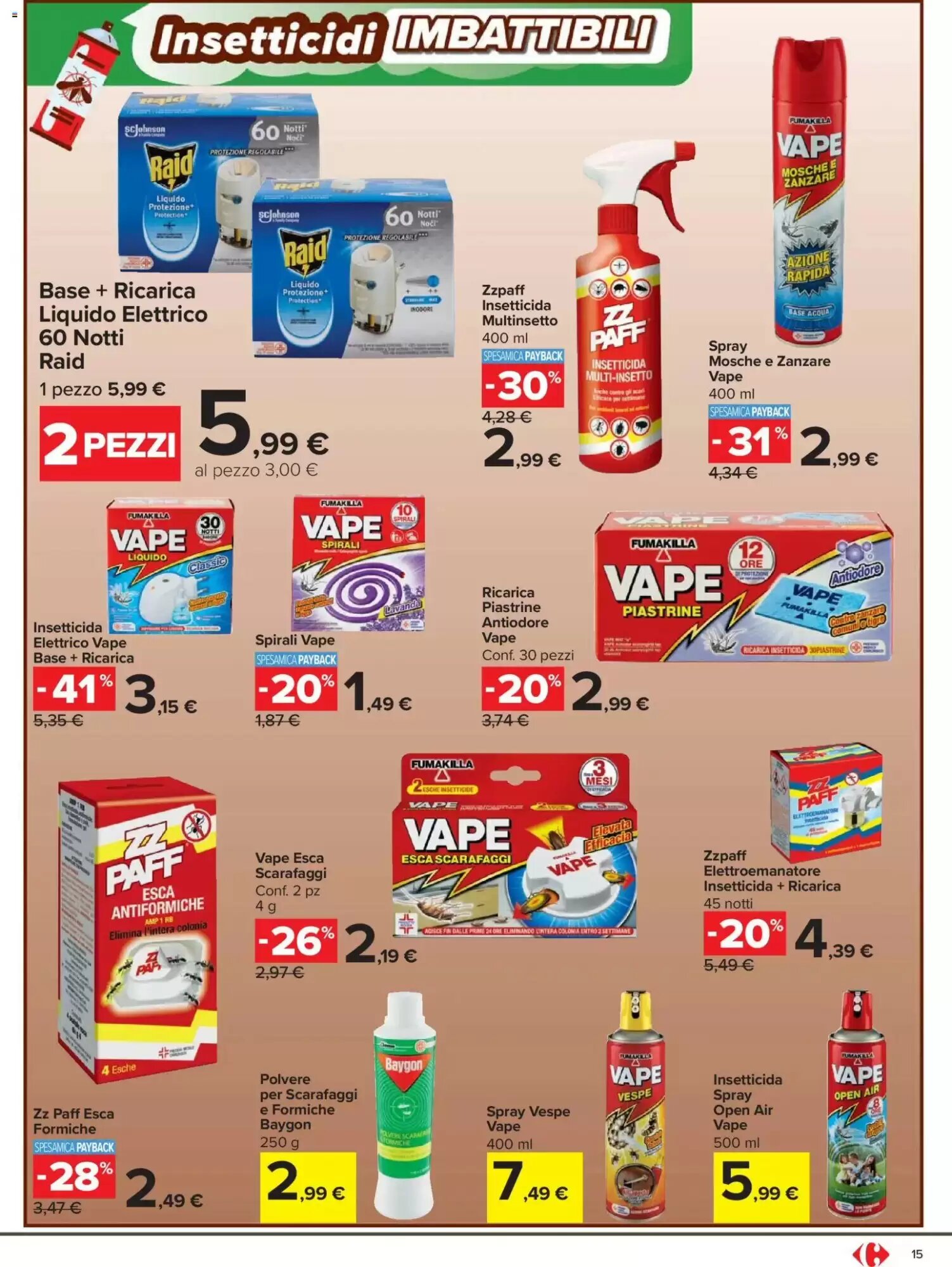 Volantino promozionale Carrefour Market  valide dal 19/05/2026 - Pagina 15.