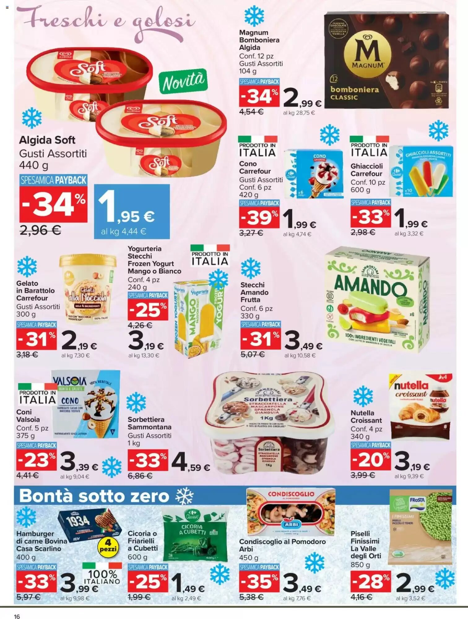 Volantino promozionale Carrefour Market  valide dal 19/05/2026 - Pagina 16.