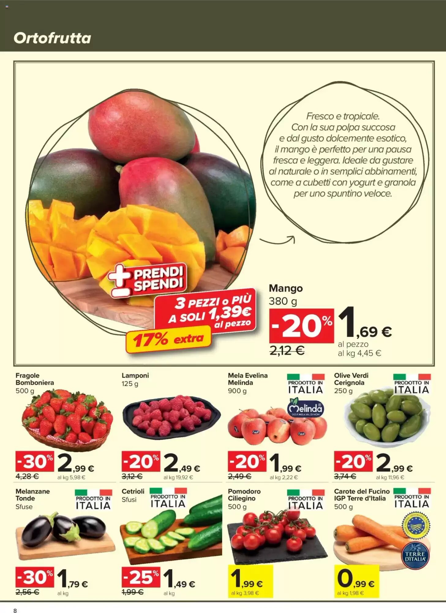 Volantino promozionale Carrefour Market  valide dal 19/05/2026 - Pagina 8.
