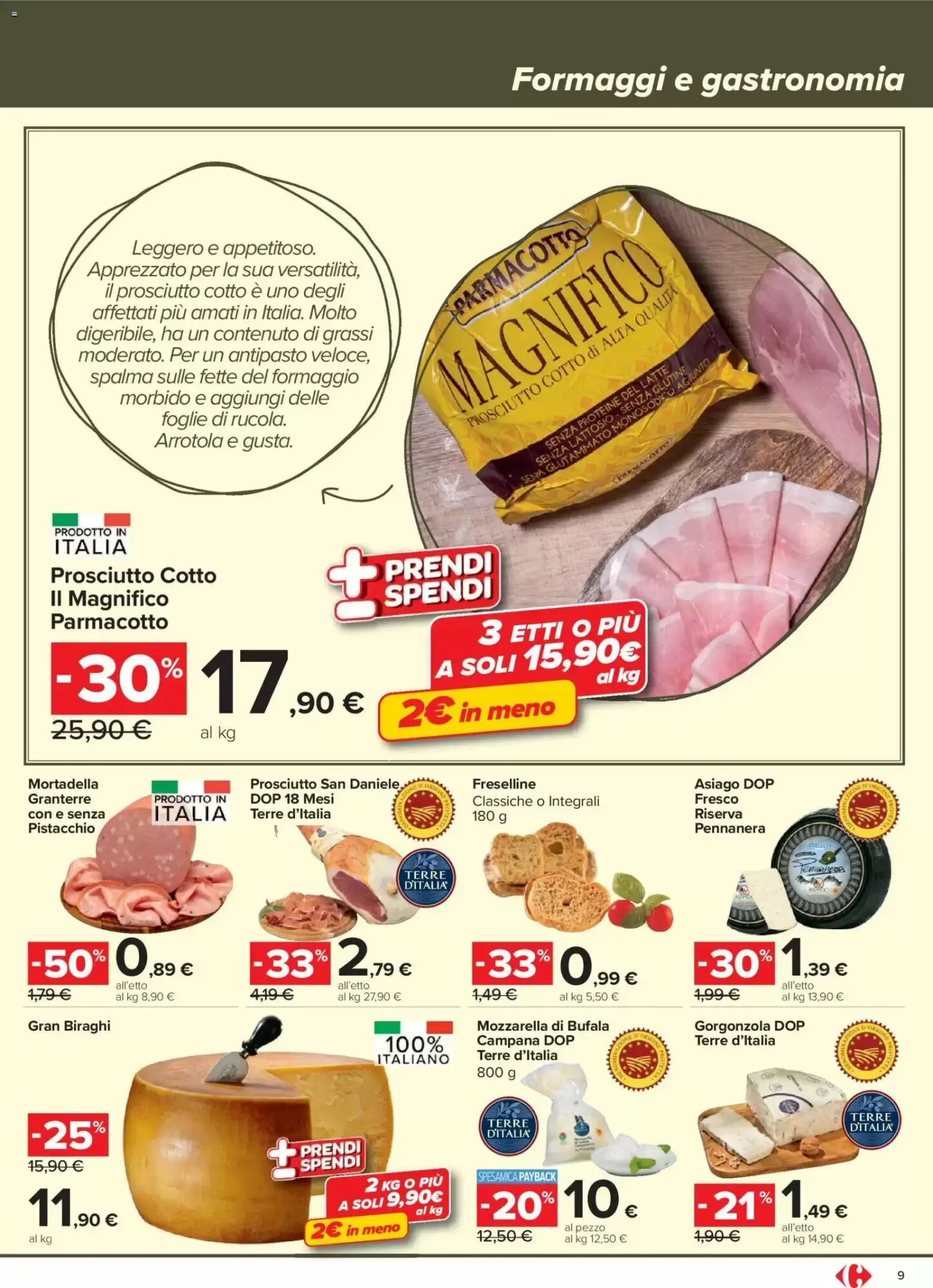 Volantino promozionale Carrefour Market  valide dal 19/05/2026 - Pagina 9.