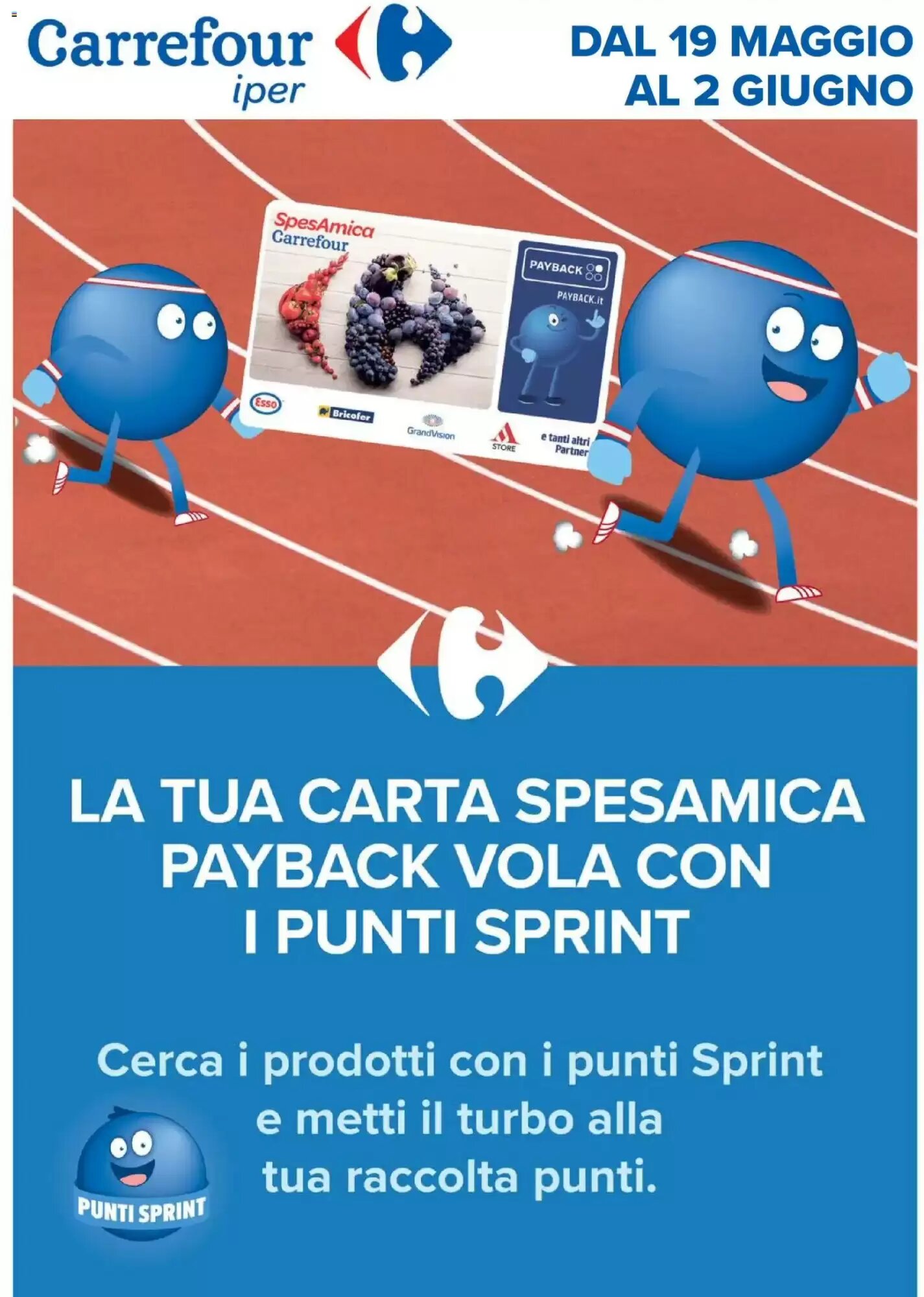 Volantino promozionale Carrefour Market  valide dal 19/05/2026 - Pagina 1.