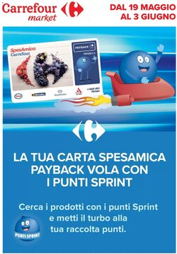 Volantino promozionale Carrefour Market  valide dal 19/05/2026