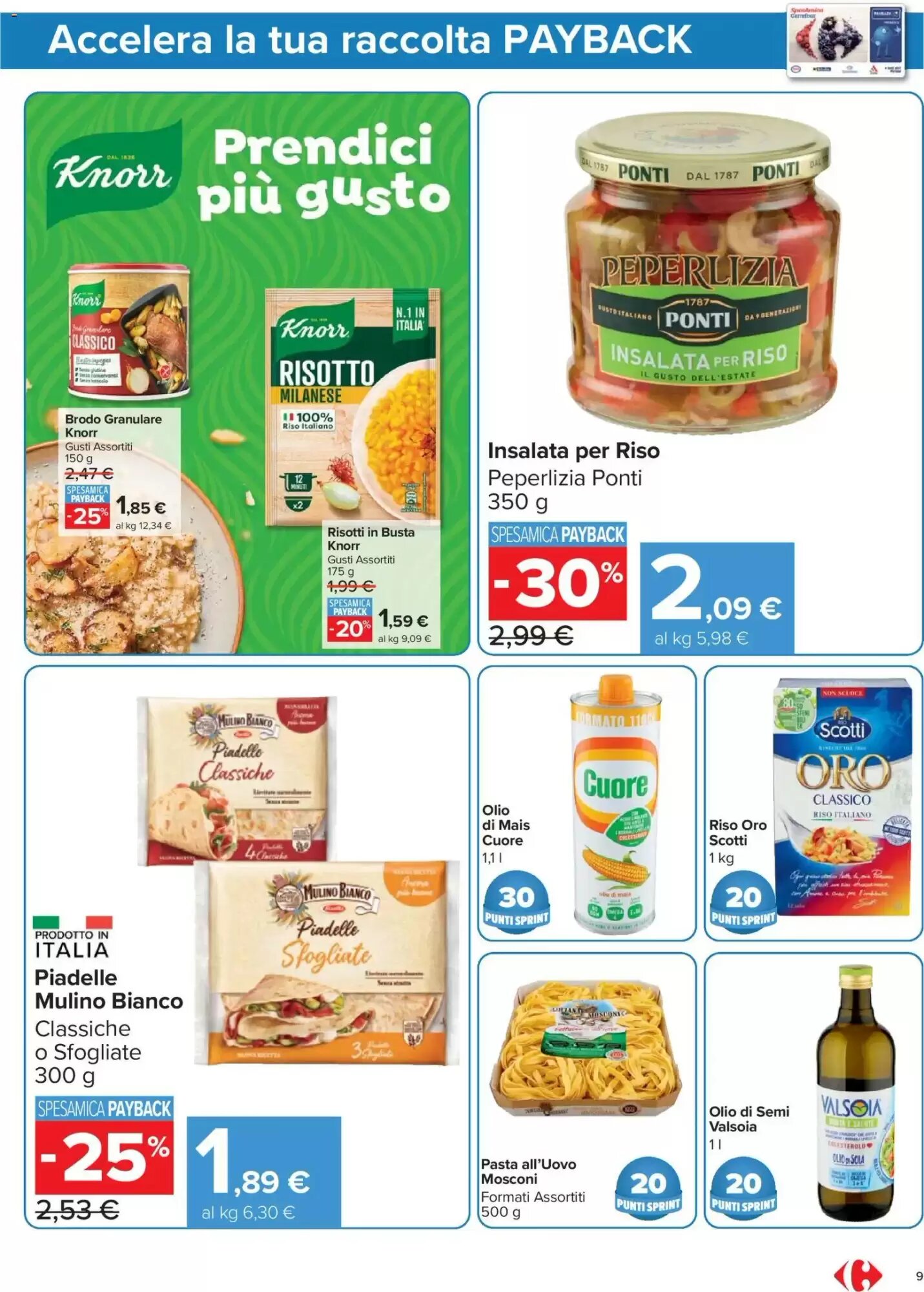 Volantino promozionale Carrefour Market  valide dal 19/05/2026 - Pagina 9.