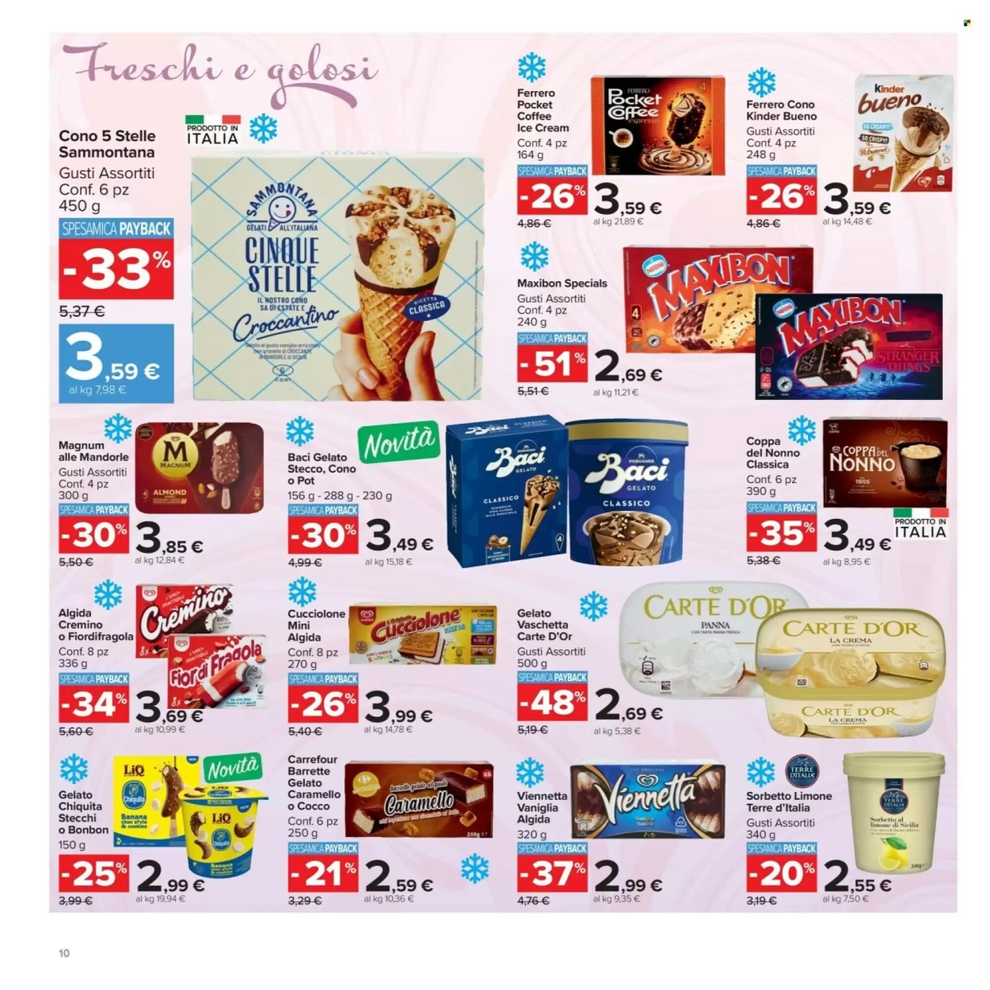 Volantino promozionale Carrefour Market  valide dal 19/05/2026 - Pagina 10.
