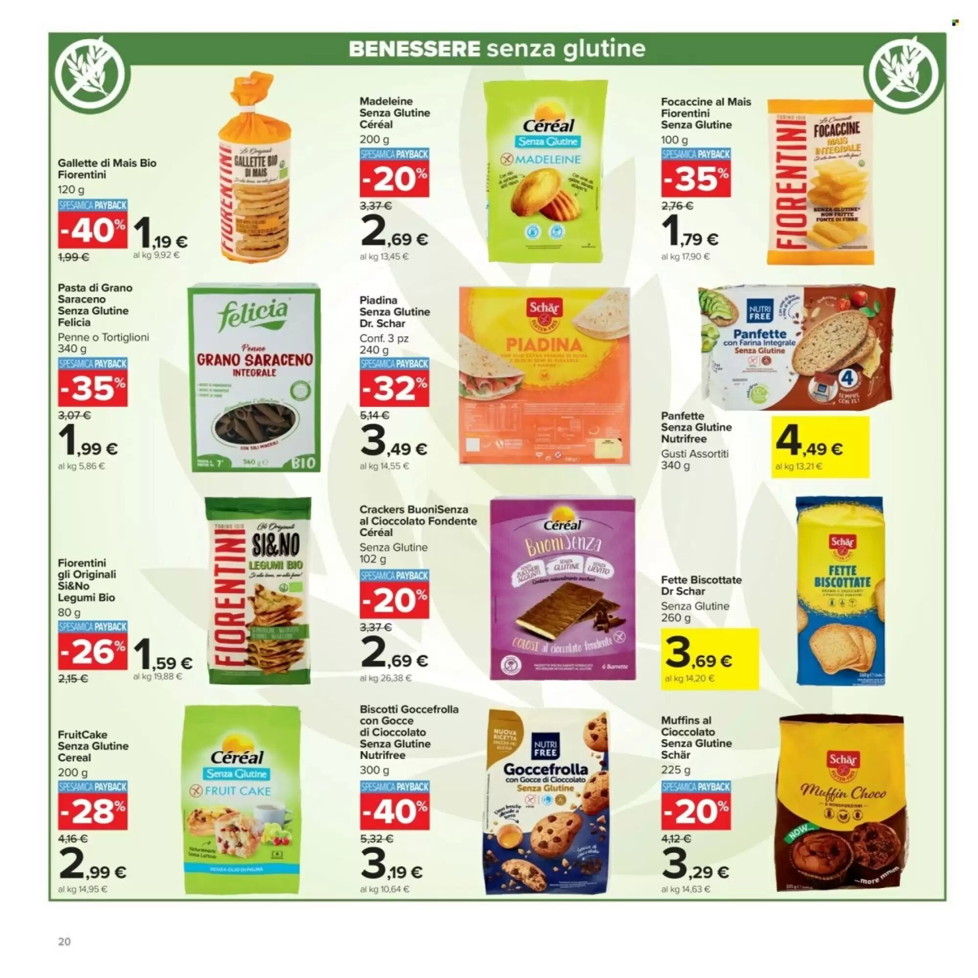 Volantino promozionale Carrefour Market  valide dal 19/05/2026 - Pagina 20.