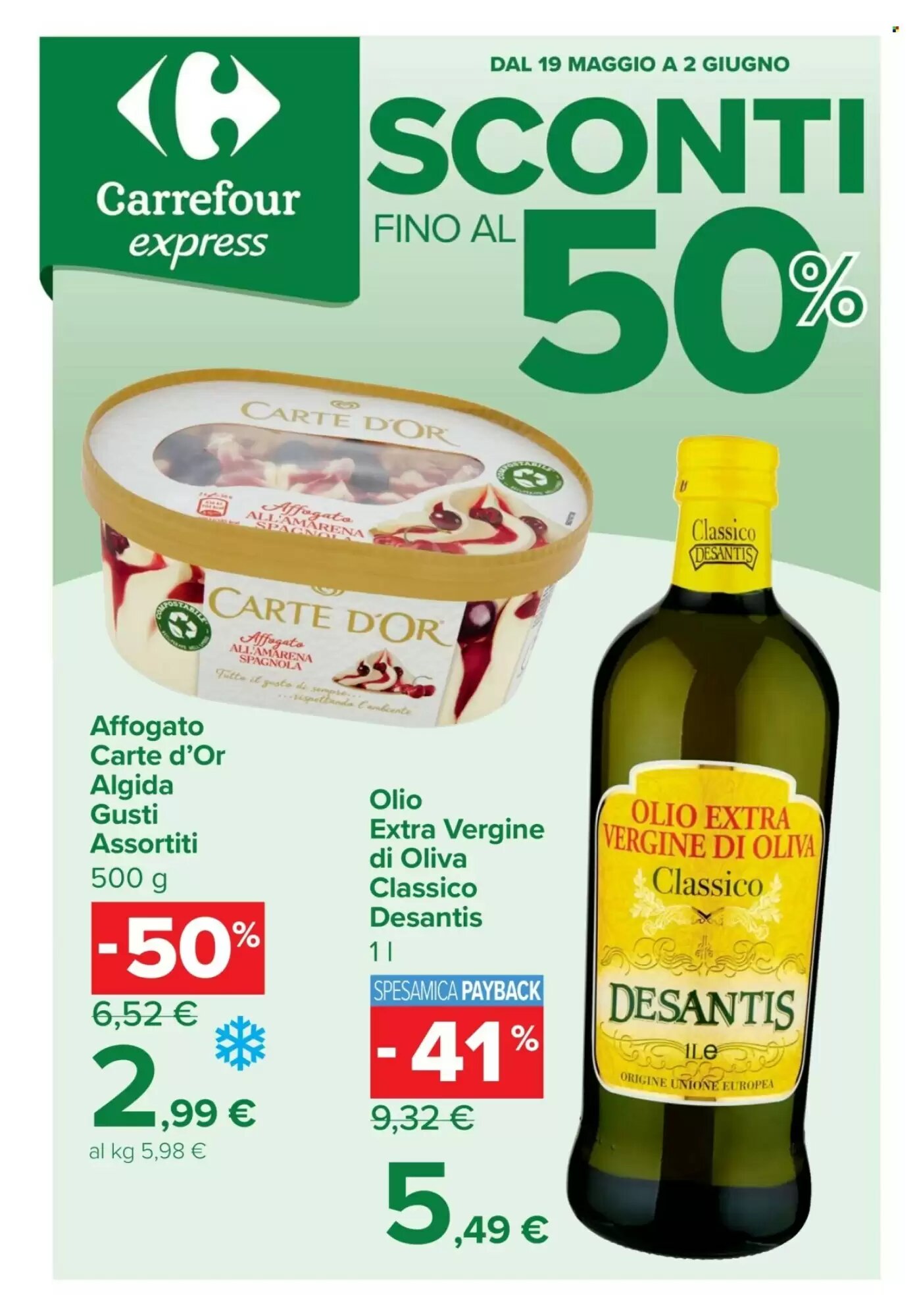 Volantino promozionale Carrefour Express  valide dal 19/05/2026 - Pagina 1.