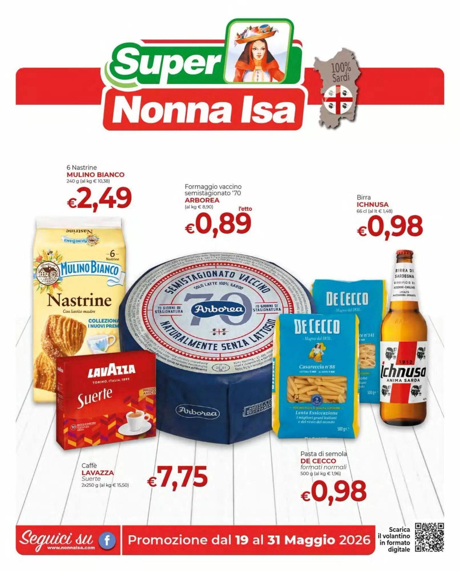 Volantino promozionale Maxi Nonna Isa  valide dal 19/05/2026 - Pagina 1.