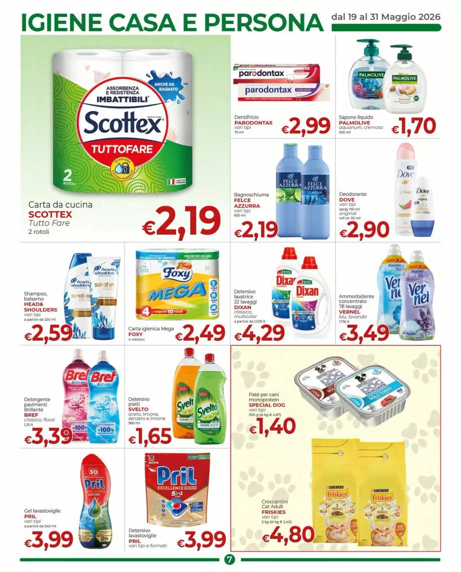 Volantino promozionale Maxi Nonna Isa  valide dal 19/05/2026 - Pagina 7.