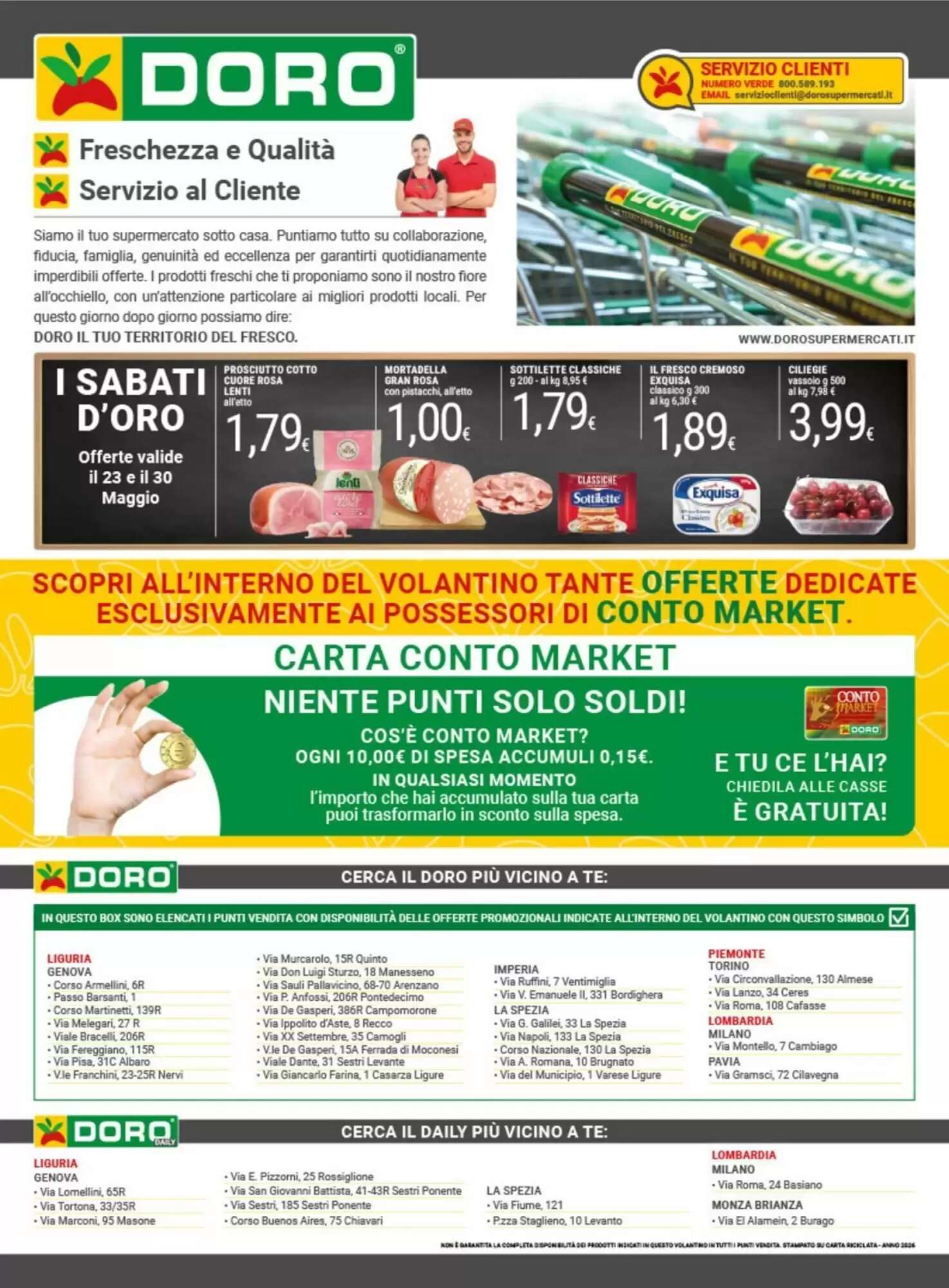 Volantino promozionale Doro Daily  valide dal 19/05/2026 - Pagina 12.