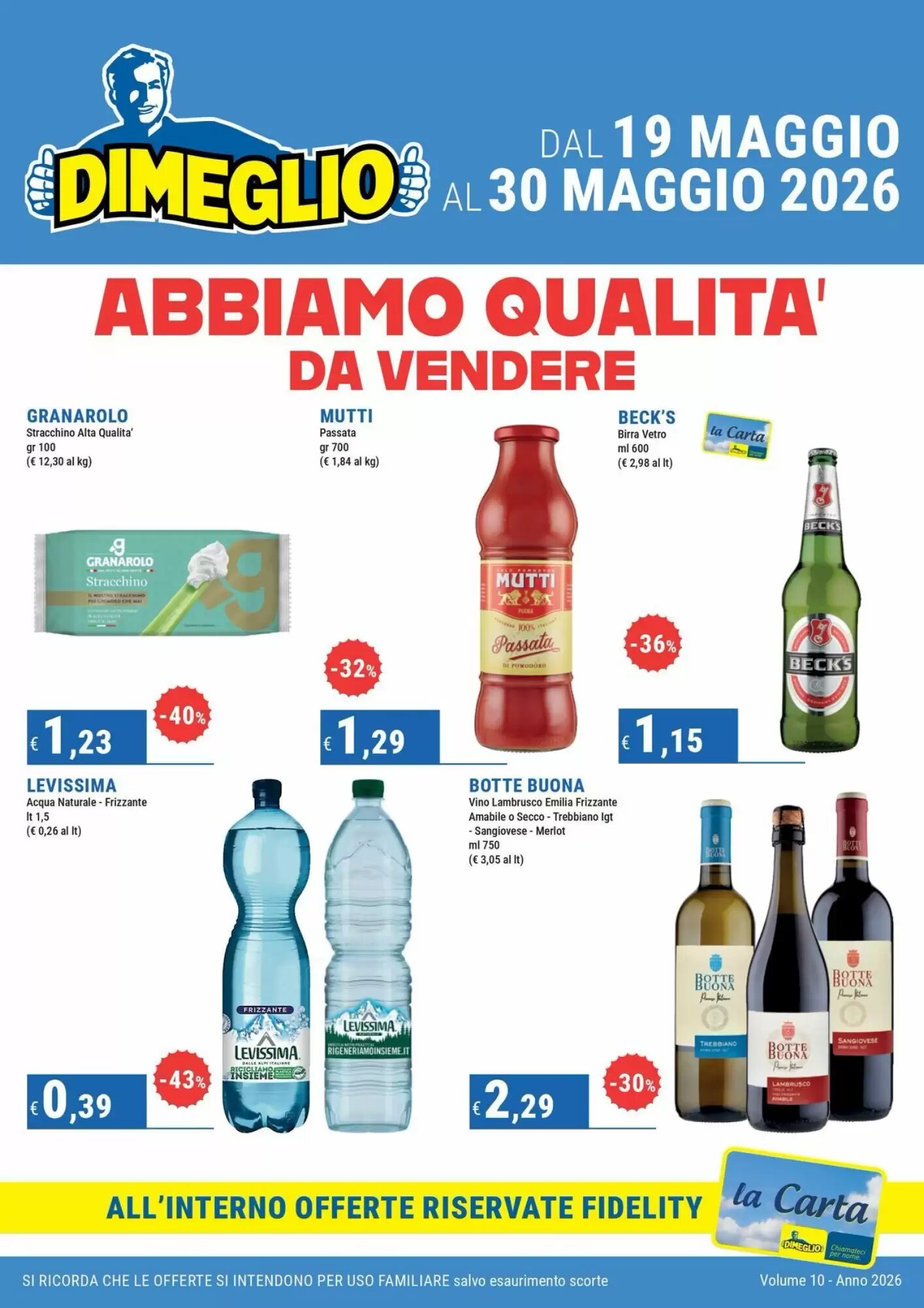 Volantino promozionale DiMeglio  valide dal 19/05/2026 - Pagina 1.