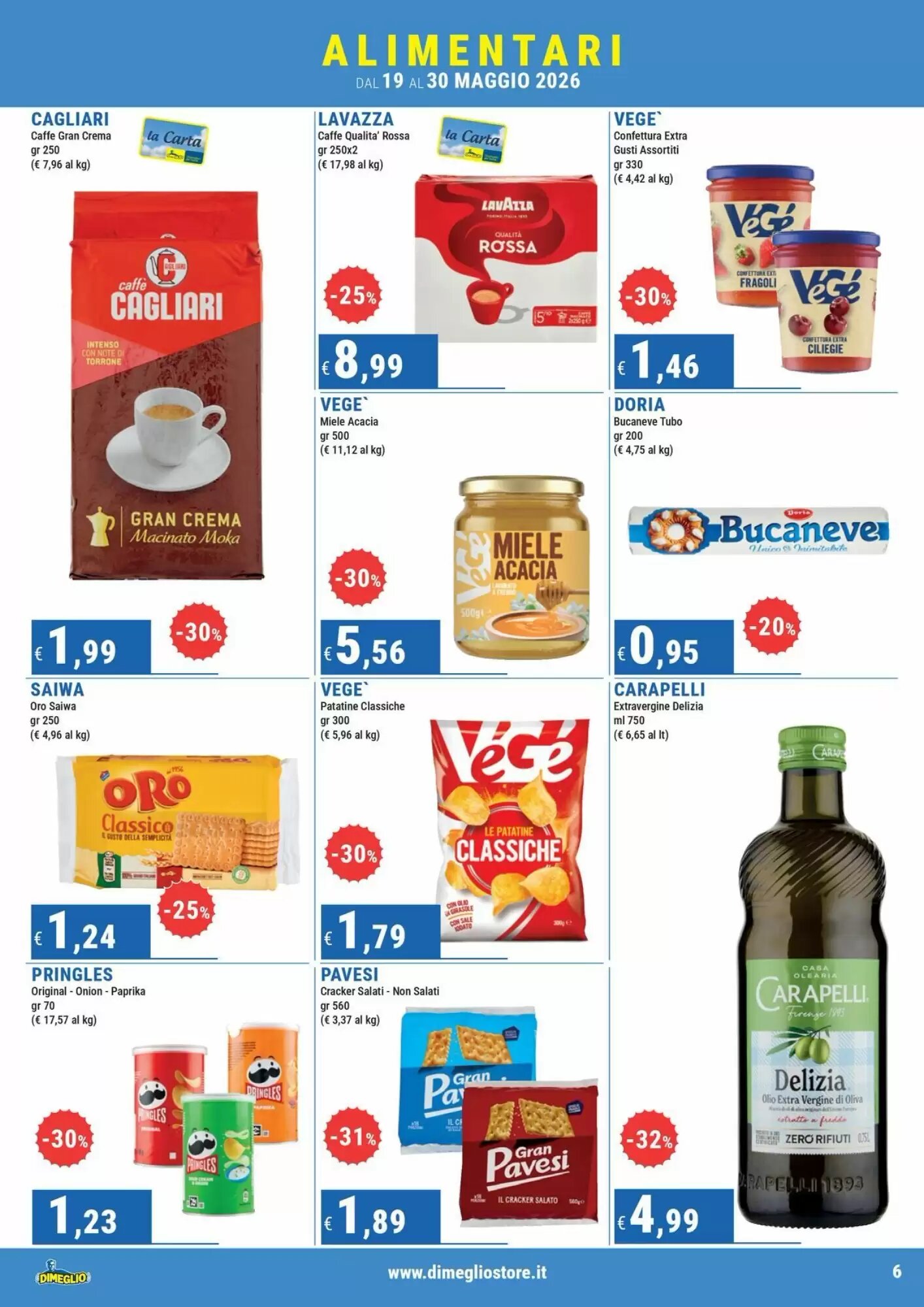 Volantino promozionale DiMeglio  valide dal 19/05/2026 - Pagina 6.