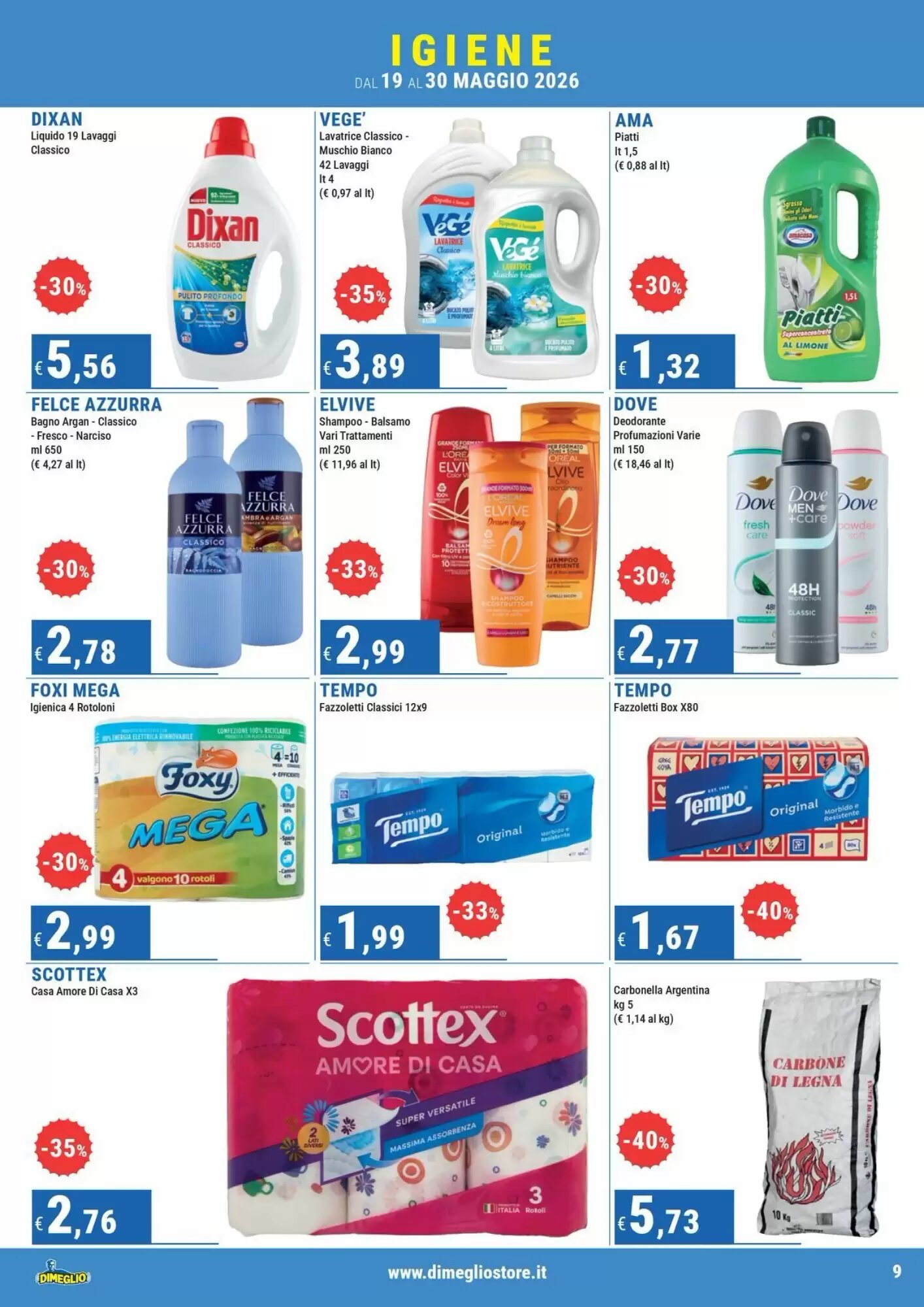 Volantino promozionale DiMeglio  valide dal 19/05/2026 - Pagina 9.