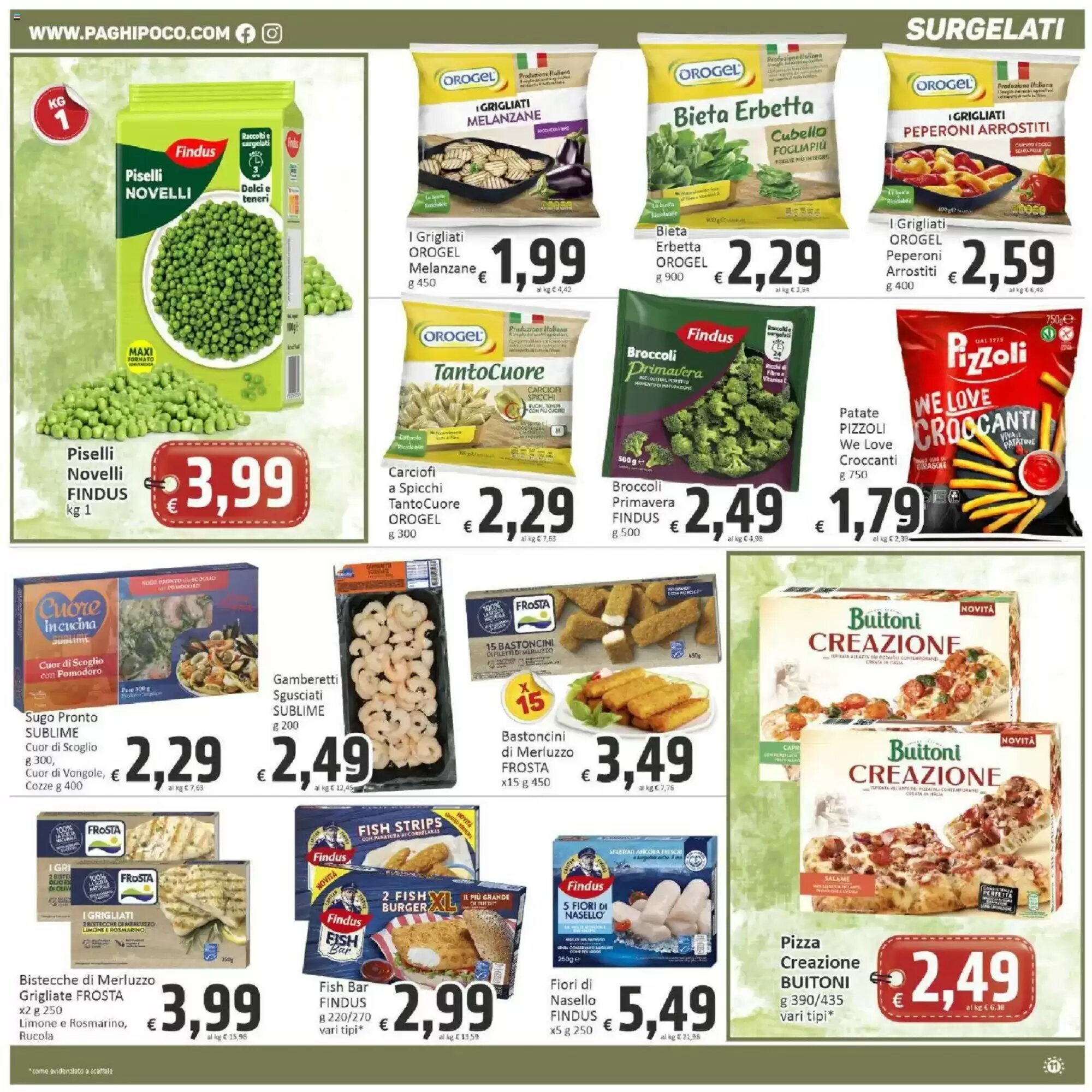 Volantino promozionale Paghi Poco  valide dal 19/05/2026 - Pagina 11.
