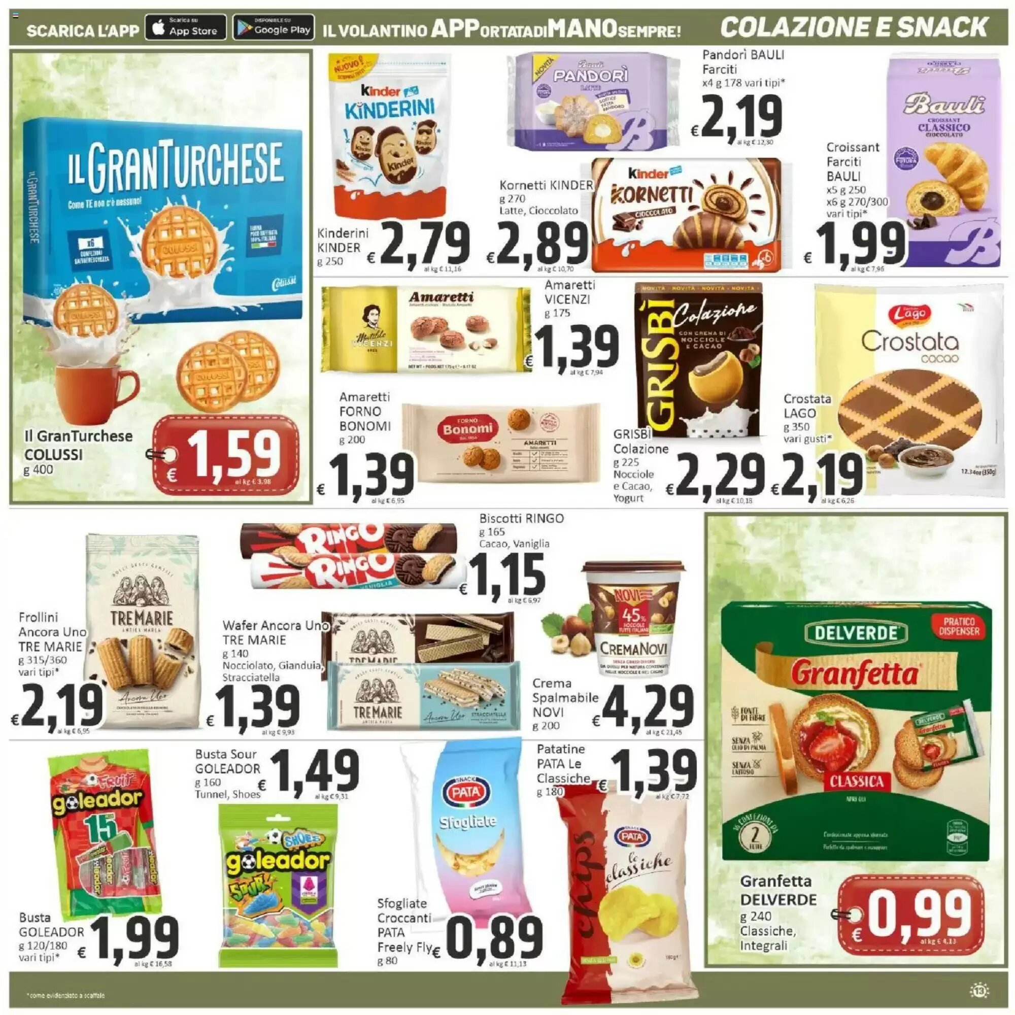 Volantino promozionale Paghi Poco  valide dal 19/05/2026 - Pagina 13.