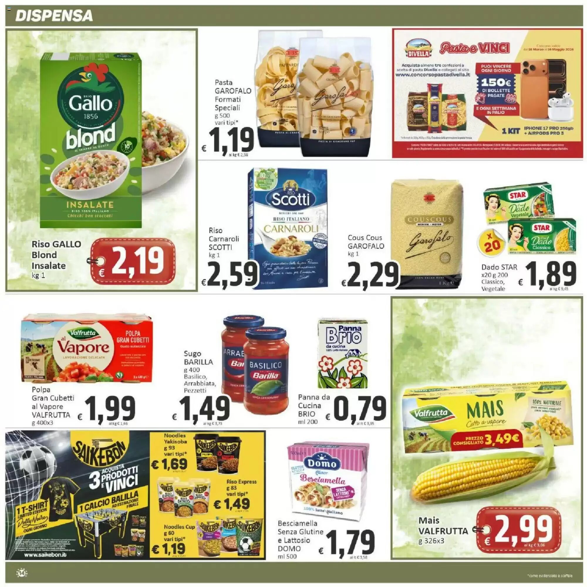 Volantino promozionale Paghi Poco  valide dal 19/05/2026 - Pagina 14.