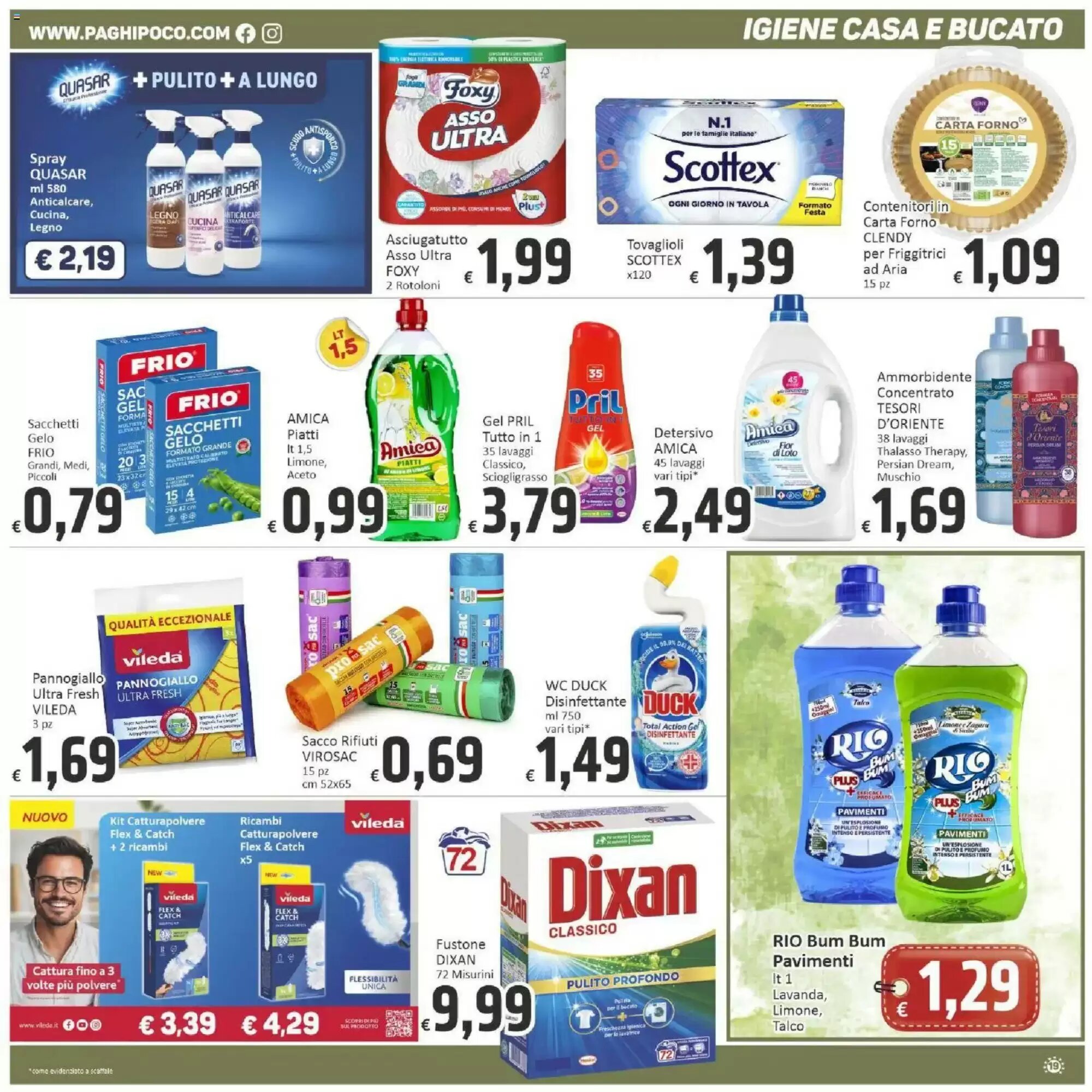 Volantino promozionale Paghi Poco  valide dal 19/05/2026 - Pagina 19.