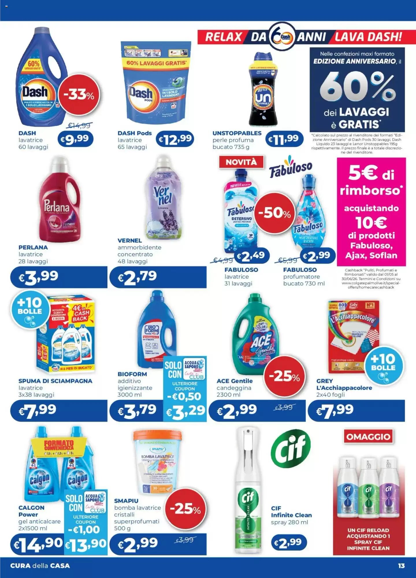 Volantino promozionale Acqua & Sapone  valide dal 21/05/2026 - Pagina 13.