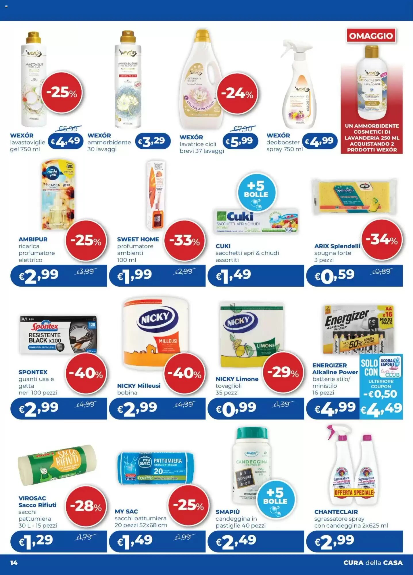 Volantino promozionale Acqua & Sapone  valide dal 21/05/2026 - Pagina 14.