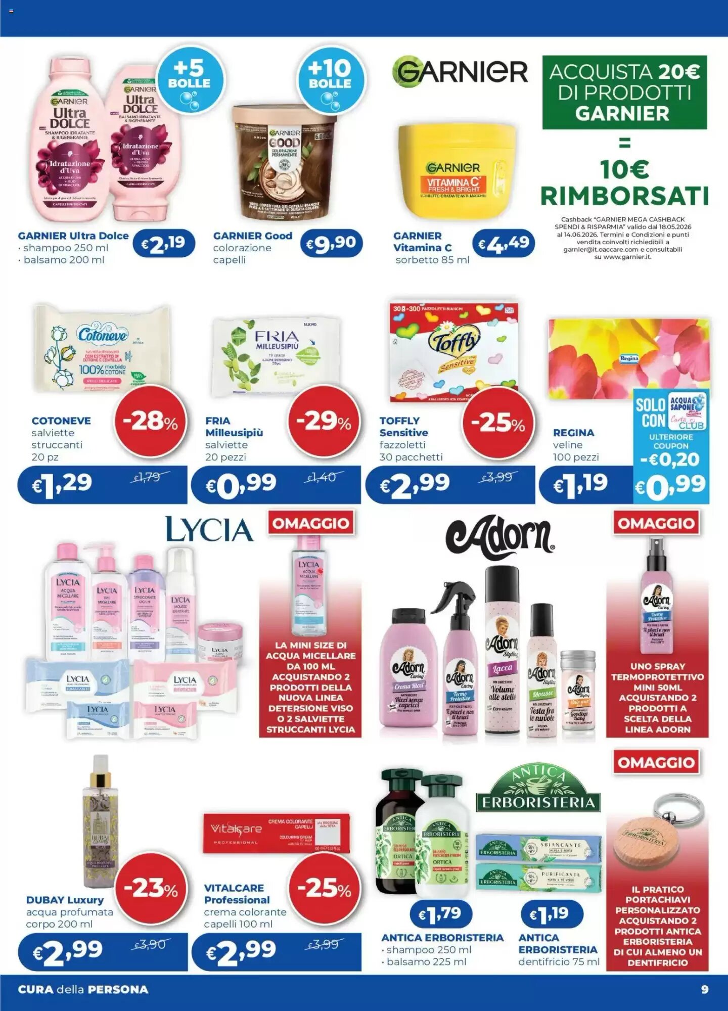 Volantino promozionale Acqua & Sapone  valide dal 21/05/2026 - Pagina 9.
