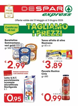 Volantino promozionale Despar valide dal 21/05/2026